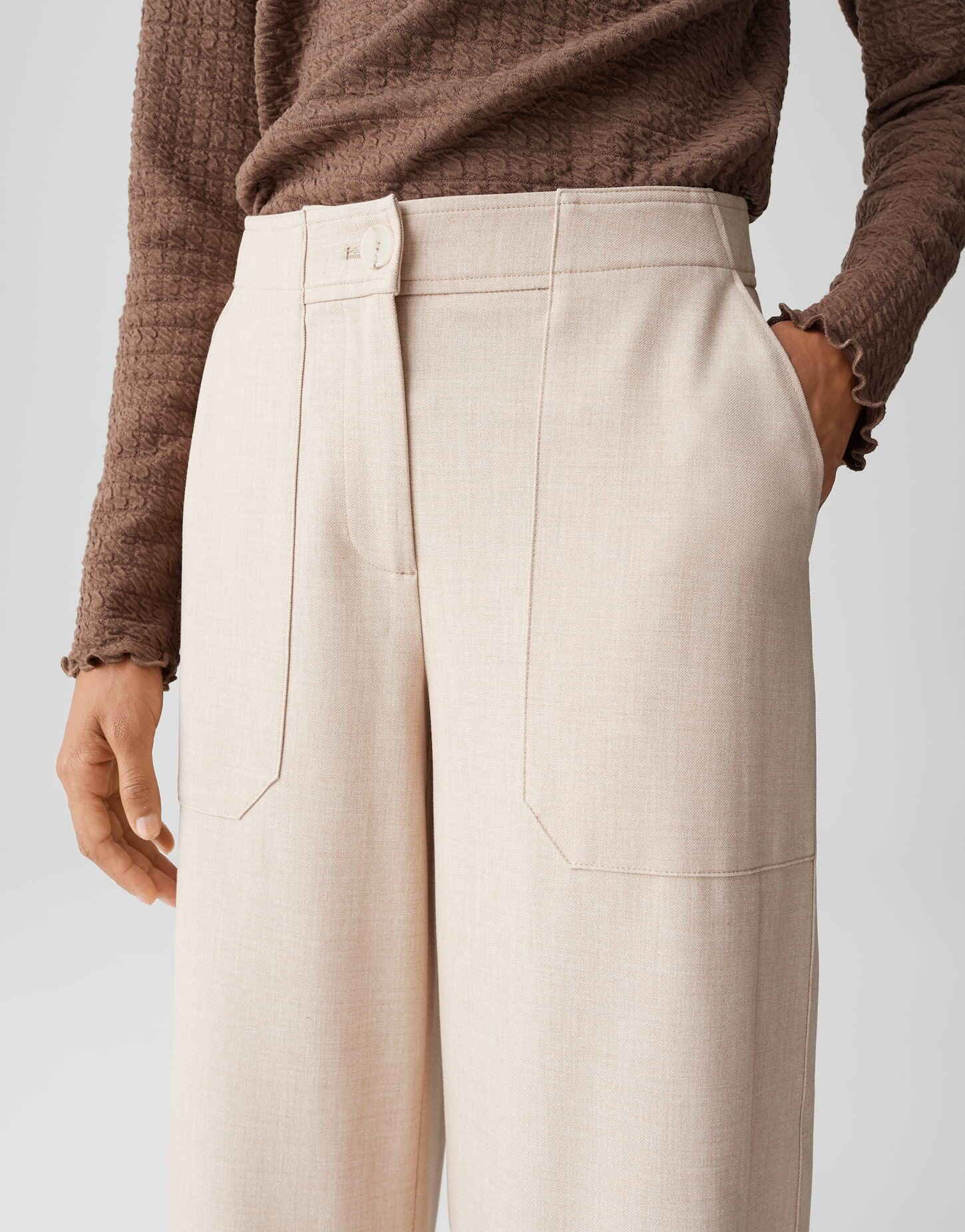 OPUS Stoffhose MYHA FRESH im Barrel Fit ovales Bein, natürlicher Griff, leicht elastischer Stoff – Bild 4 von 5