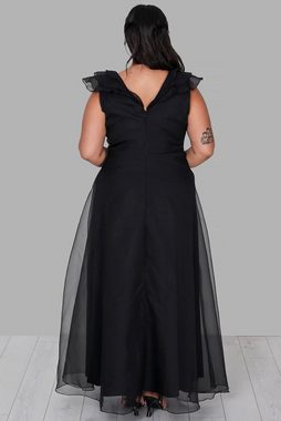 Modabout Abendkleid Langes Maxikleid Sommerkleid für große Größen- NELB0588D5152SYH (1-tlg)