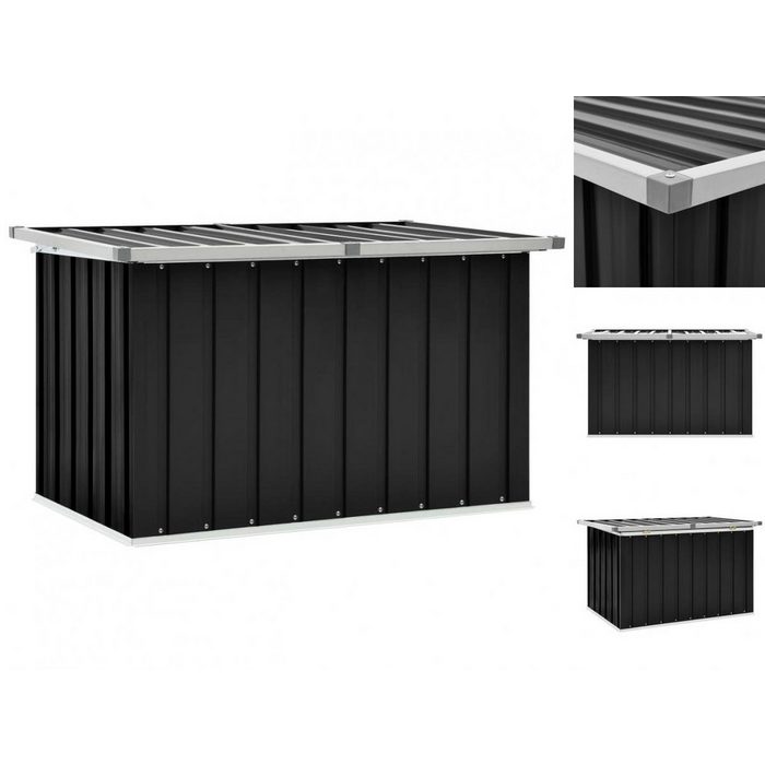 vidaXL Auflagenbox Kissenbox Auflagenbox Gartenbox Anthrazit 109 x 67 x 65 cm
