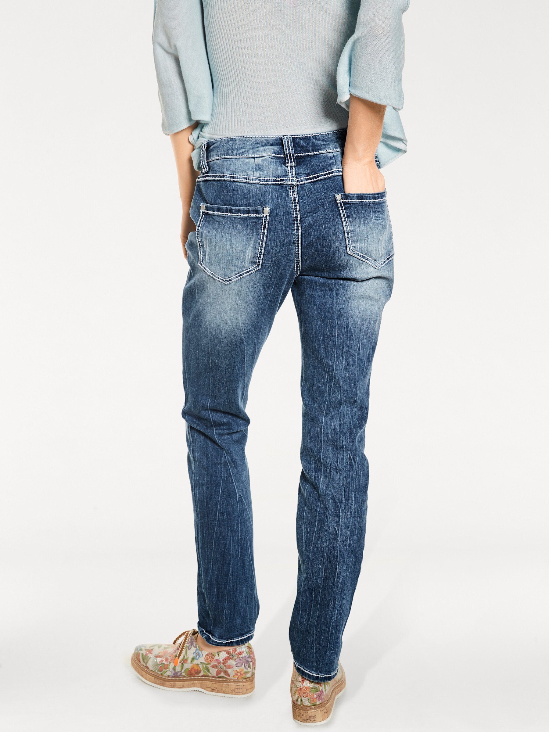 heine blue Bequeme Jeans stone