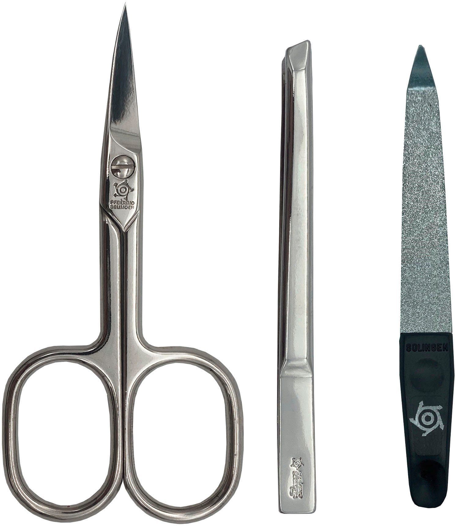 PFEILRING Maniküre-Etui, 3 tlg., Taschenetui Rindleder günstig online kaufen