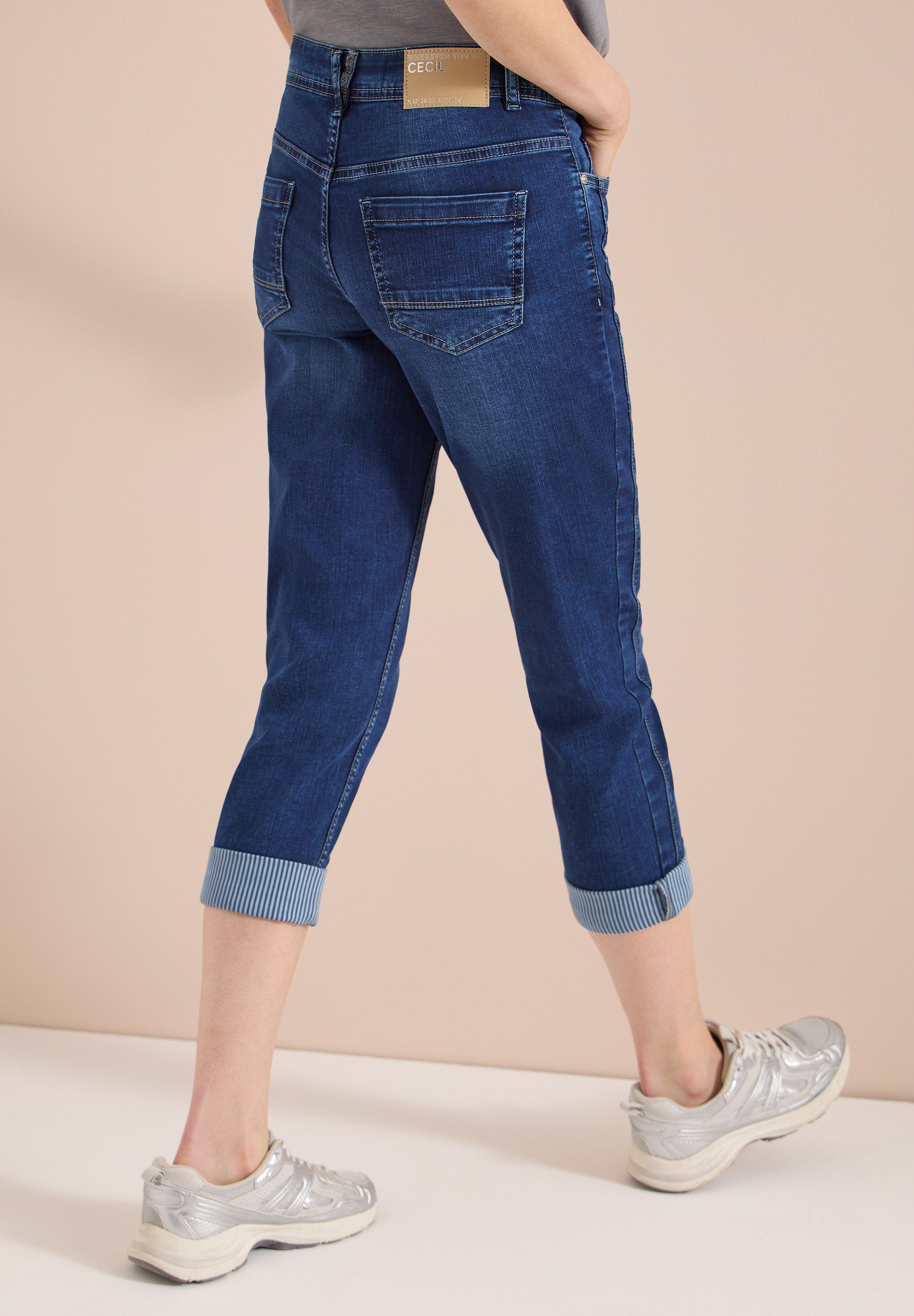 CECIL Comfort-fit-Jeans Middle Waist
