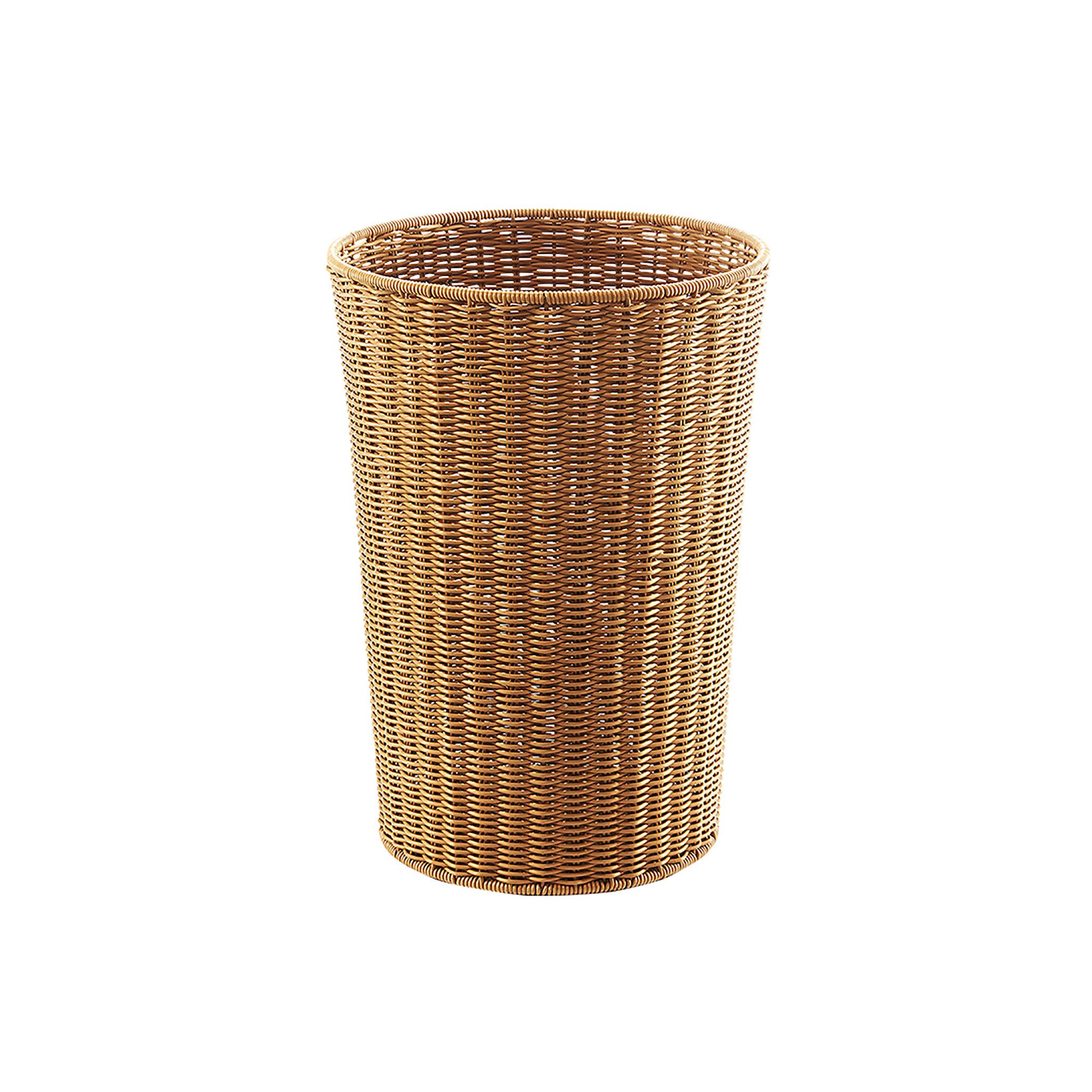 Kobolo Wäschekorb Wäschebehälter aus Polyrattan braun günstig online kaufen