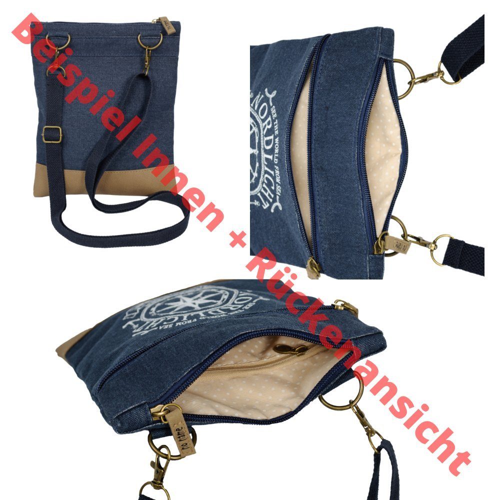 Freizeitaktivitäten. Steuerrad Tasche Tasche, Thinxx Anker ideal Beauty Navy für Crossbag kleine & (1-tlg), Umhängetasche Hübsche