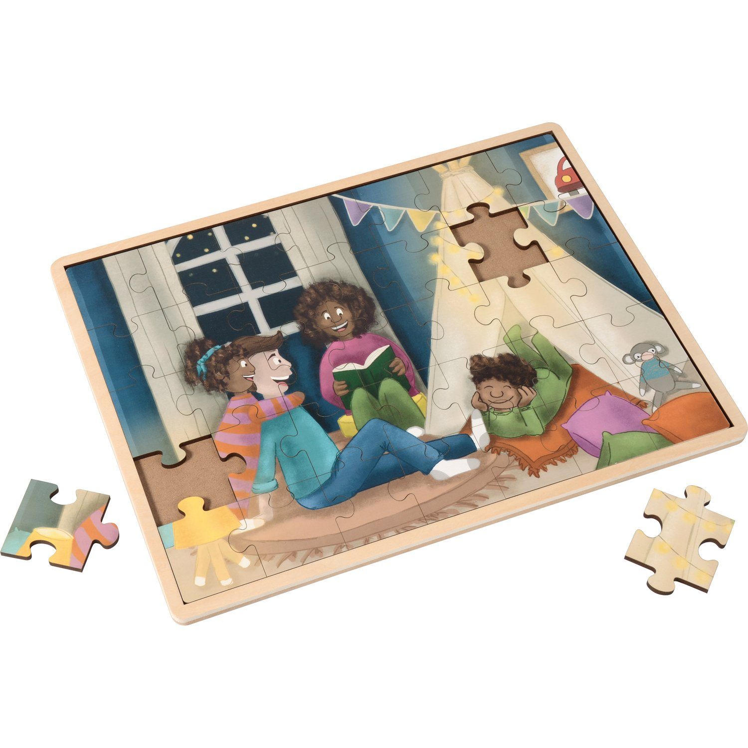 Lernspielzeug Puzzle Abend-Geschichten Integration EDUPLAY