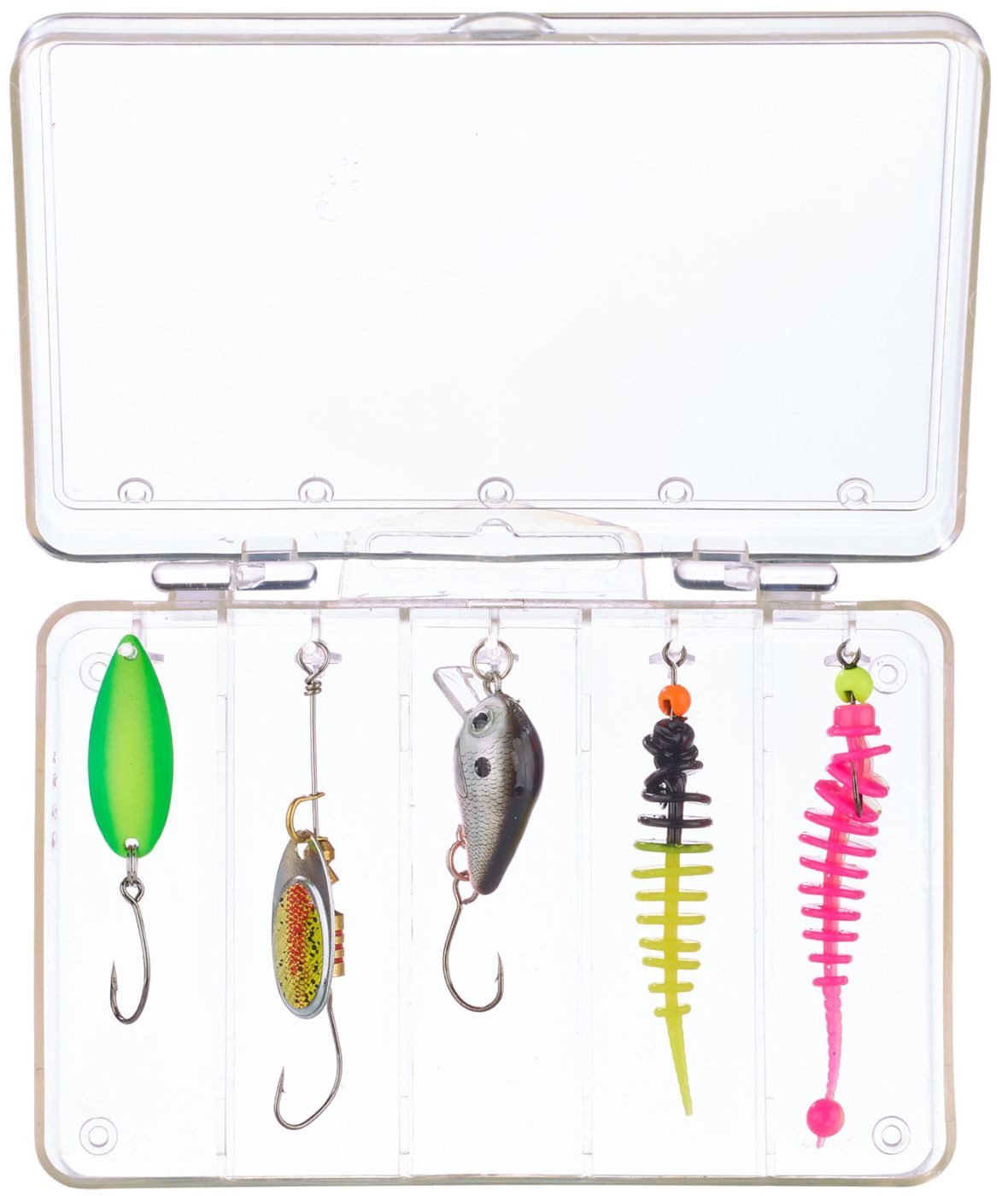 Kunstköder Balzer Mix 2 Trout Attack Set - 5 Forellenköder