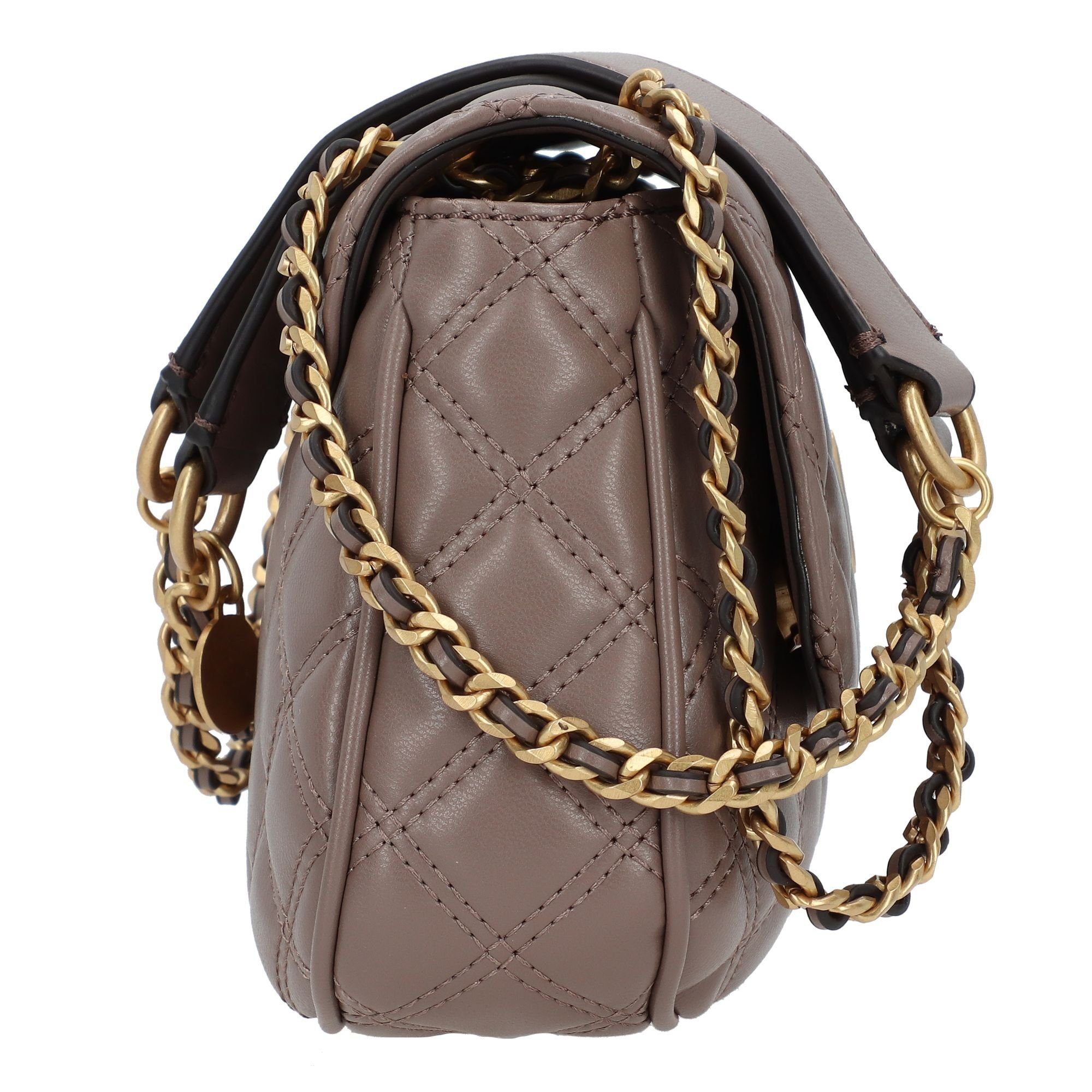 Guess Schultertasche Giully, Polyurethan taupe dark