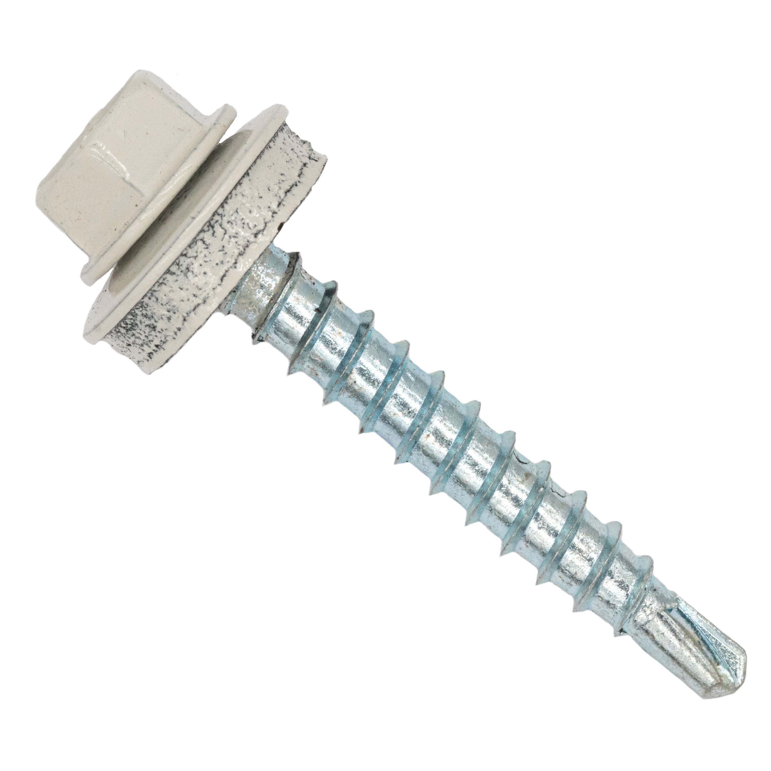 Twistec Blechschraube Color-Head Trapezblechschrauben mit EPDM-Unterlegscheibe 100 Stück