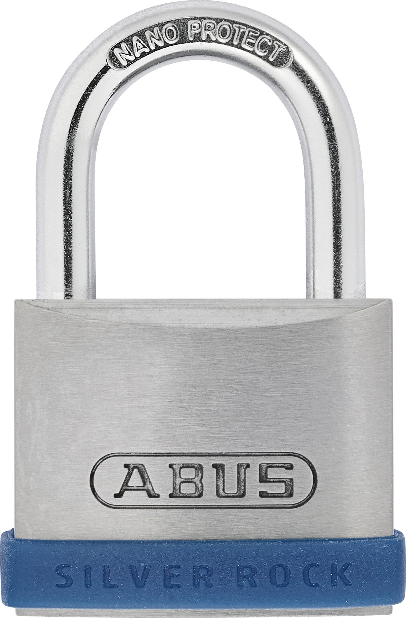 ABUS Vorhängeschloss, ABUS Vorhangschloss 5/40 Silver Rock™ hoher Bügel - gleichschließend