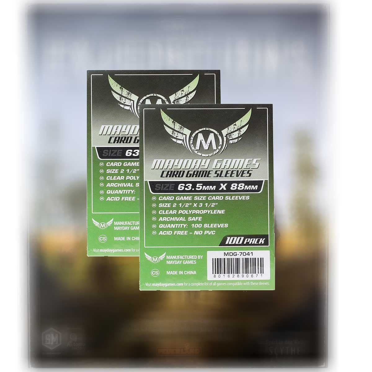 Mayday Games Spiel Standard Card Game Sleeves Hüllen 7041 Vorteilspack für Expeditions