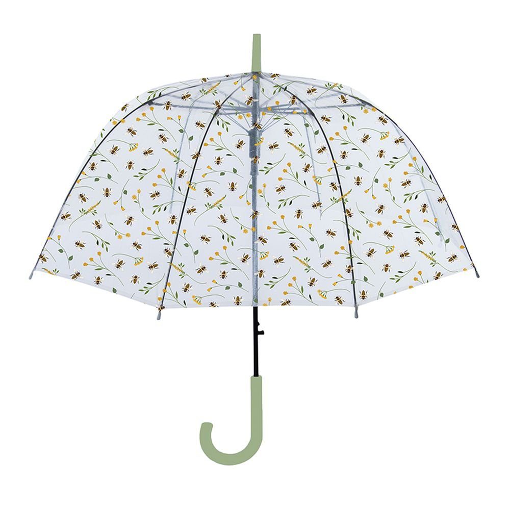 esschert design Stockregenschirm, Transparenter Regenschirm Bienenmuster günstig online kaufen