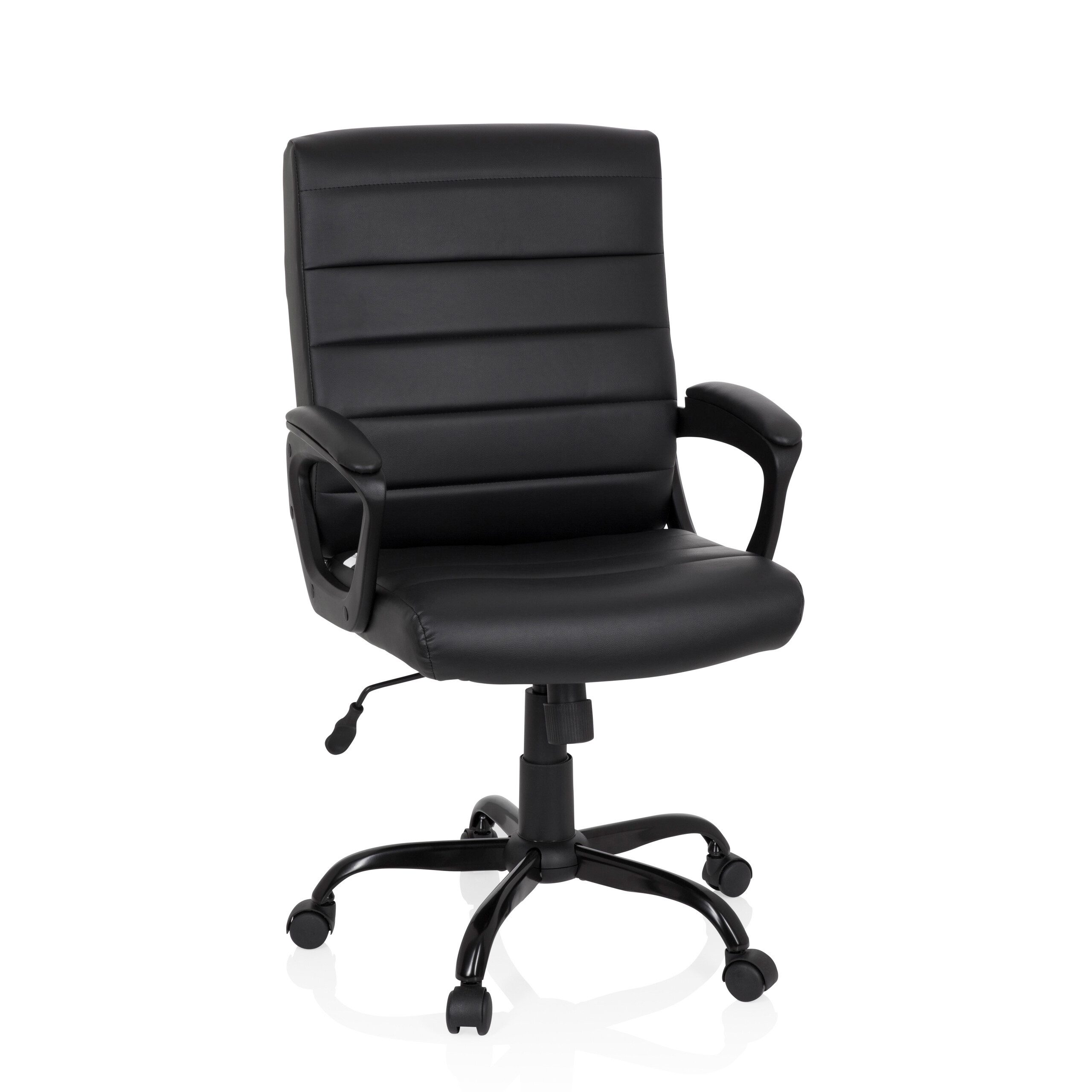 hjh OFFICE Chefsessel Home Office Chefsessel Ergosmooth Big Kunstleder, Drehstuhl Bürostuhl ergonomisch
