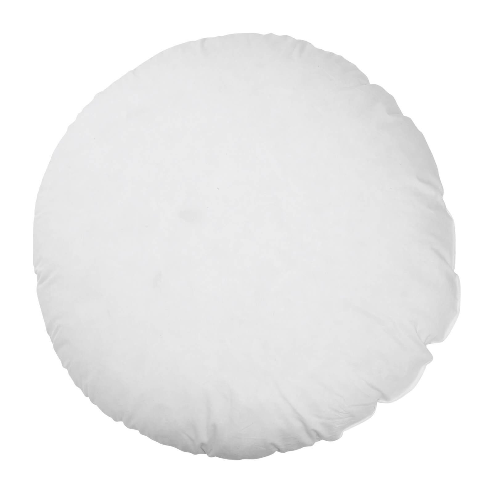 PAD Dekokissen Füllkissen Synthetik Ø 60 cm Weiß, Kisseninlett, Faserkissen, Polyesterfüllung