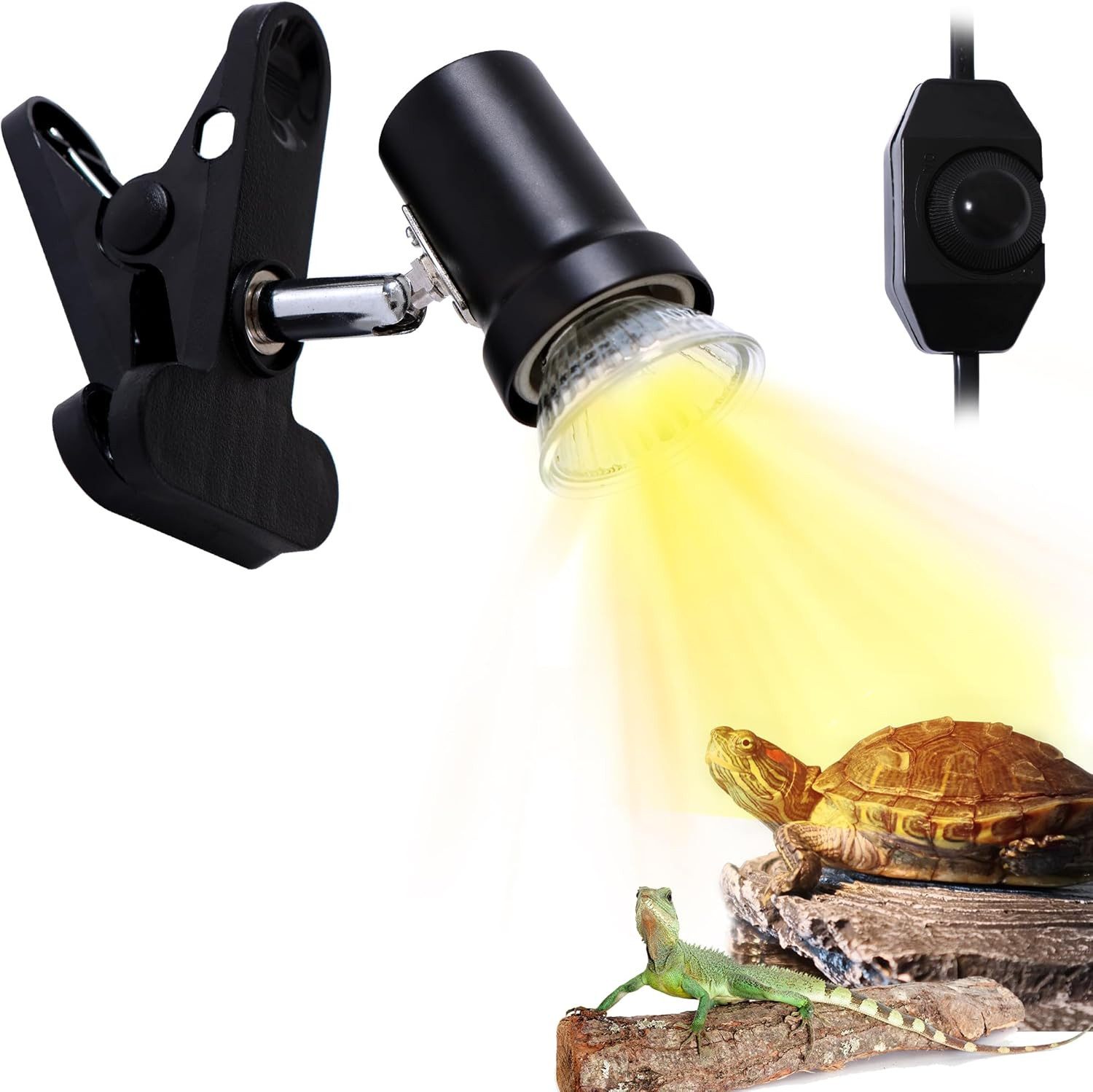Infrarotlampe Schildkröte Wärmelampe, Wärmespotlampe für Aquarium Reptil