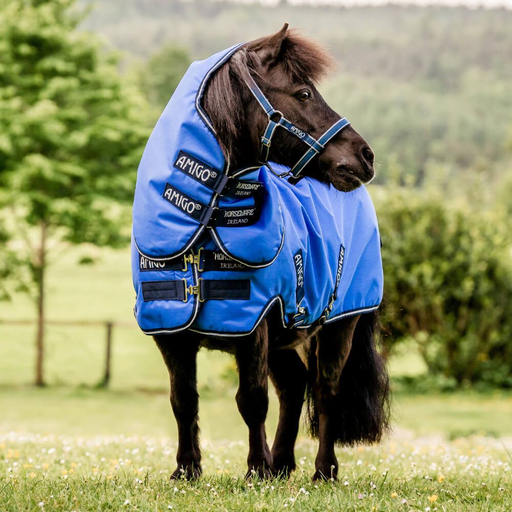 Horseware Pferde-Regendecke Horseware Amigo Hero 6 Petite Plus Turnout Lite 0g