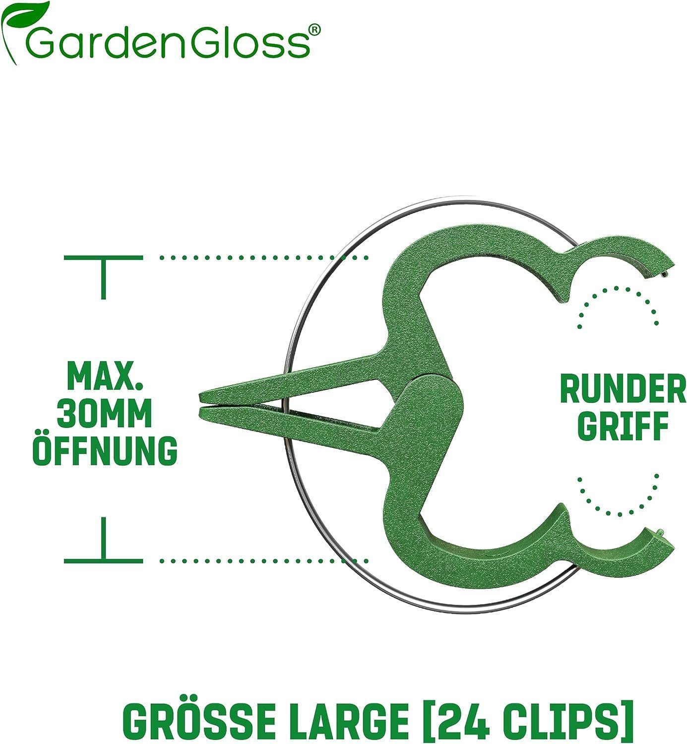 GardenGloss Gartenpflege-Set Pflanzenclips Klein - Einfache günstig online kaufen