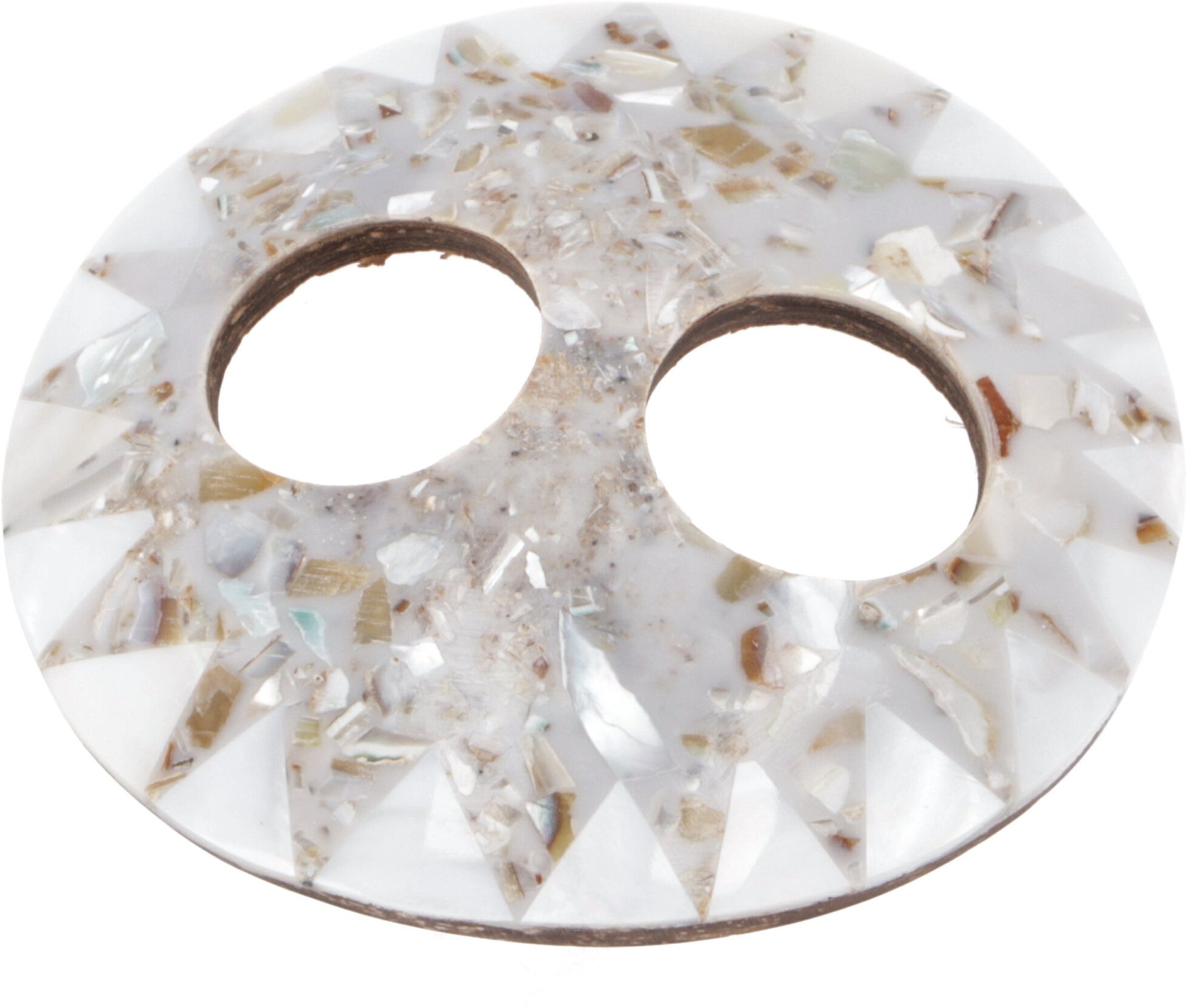 Guru-Shop Sarong Bali Sarong Schnalle aus Perlmutt, Pareo..