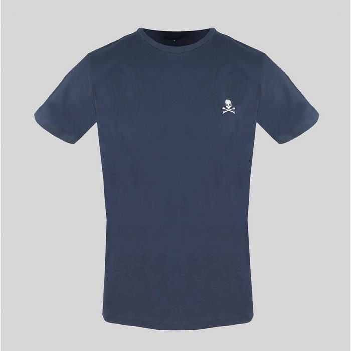 PHILIPP PLEIN T-Shirt Navy blau R-Ausschnitt