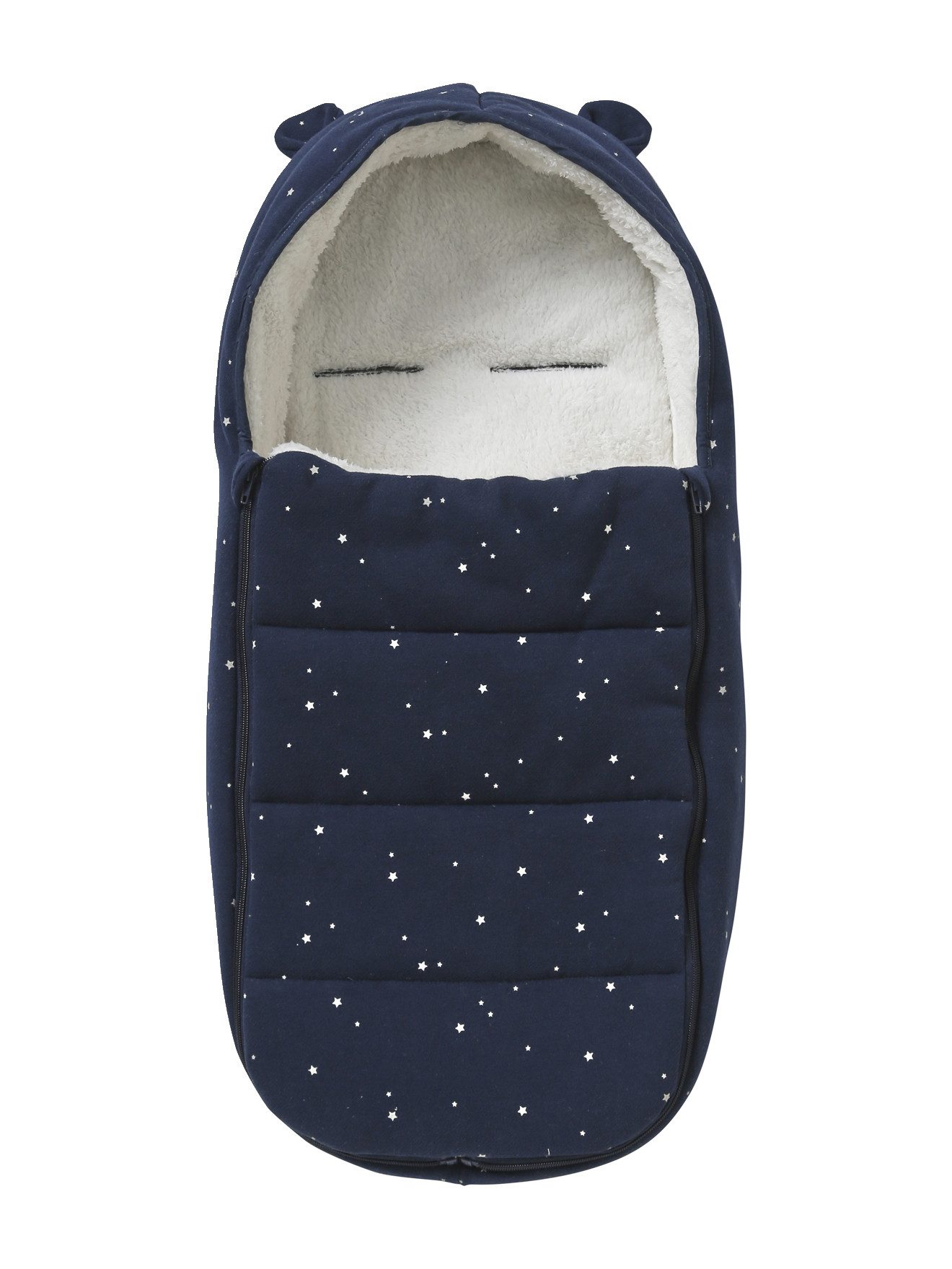Fußsack Sweat-Fußsack für Kinderwagen & Babyschale