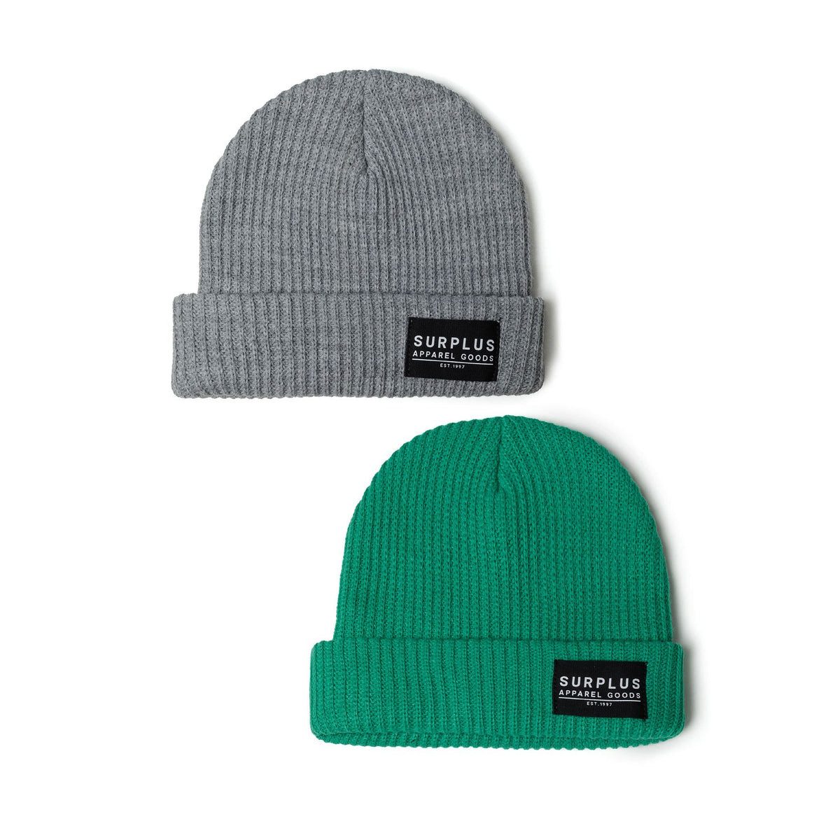 MINOTI Beanie für Jungen, Wintermütze im 2er-Pack aus Rippstrick (Packung, 2-St) mit Etikett
