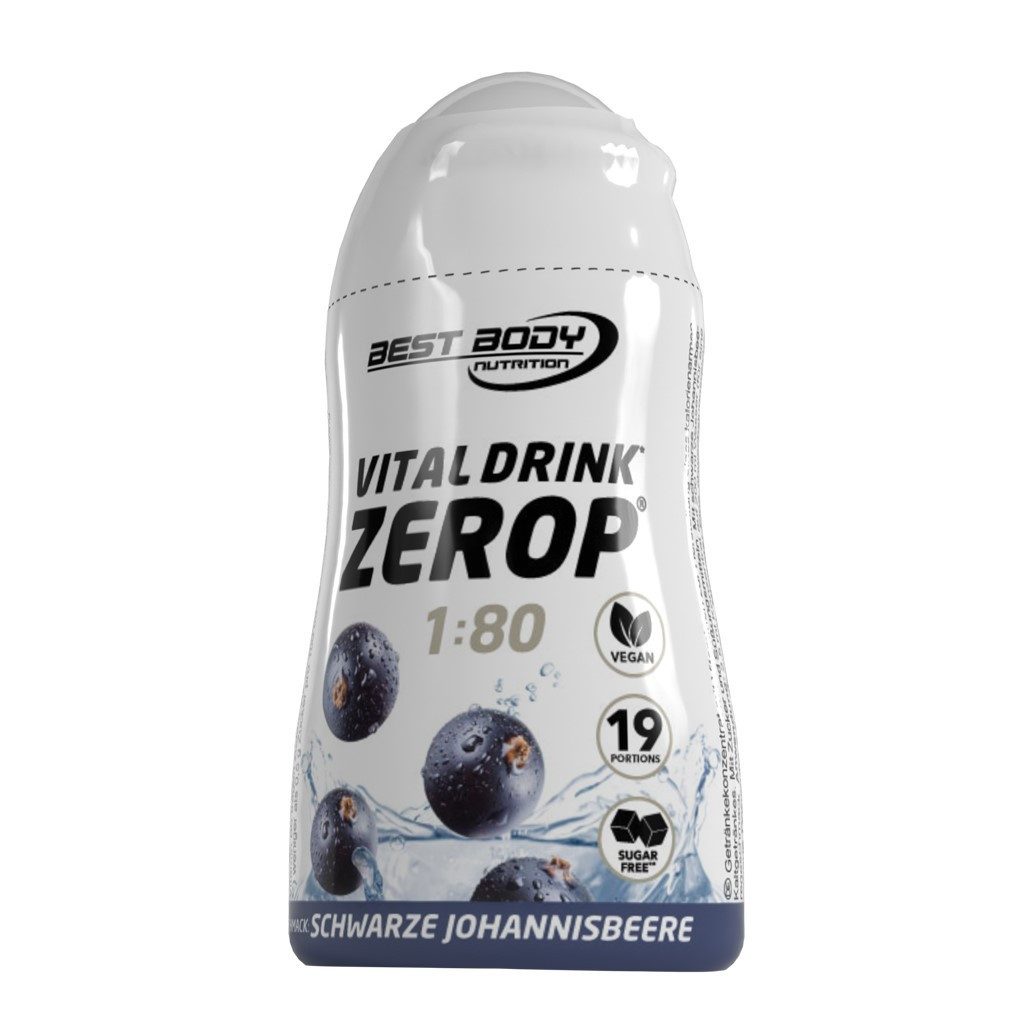 Best Body Nutrition Best Body Vital Drink Flavour Drops 1:80 - 48ml Squeeze Flasche Tropfen, 48.0 ml