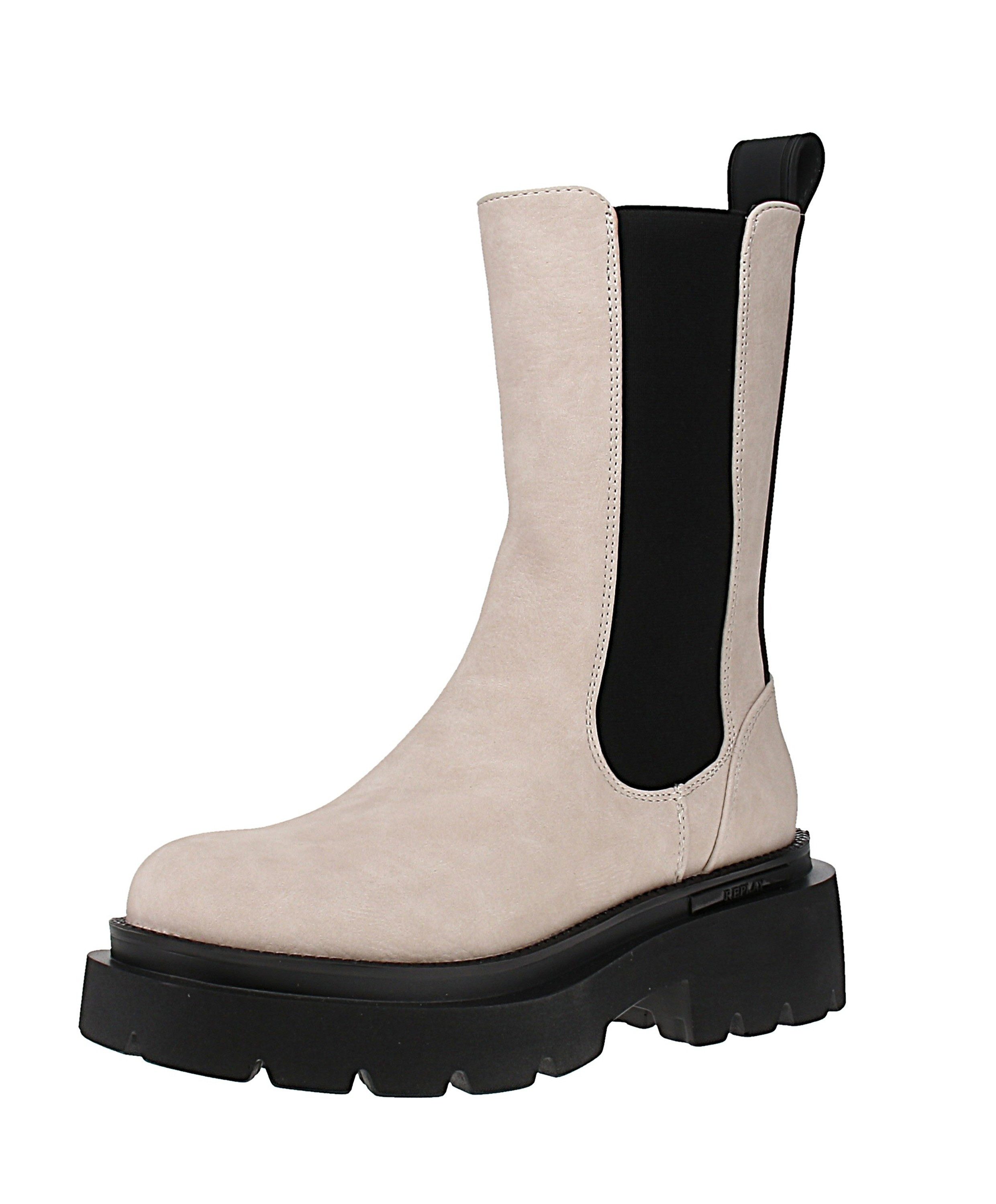 Replay Replay Orphea Chelsea GWLA5 C0003S - Damen Chelsea Boots - 002-Beige günstig online kaufen