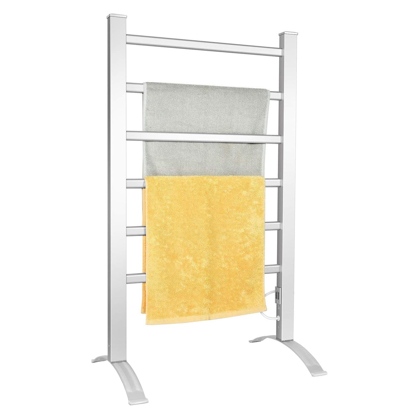 KOMFOTTEU Heizkörper 2 in 1 elektrischer Handtuchwärmer, Badheizkörper 100W günstig online kaufen