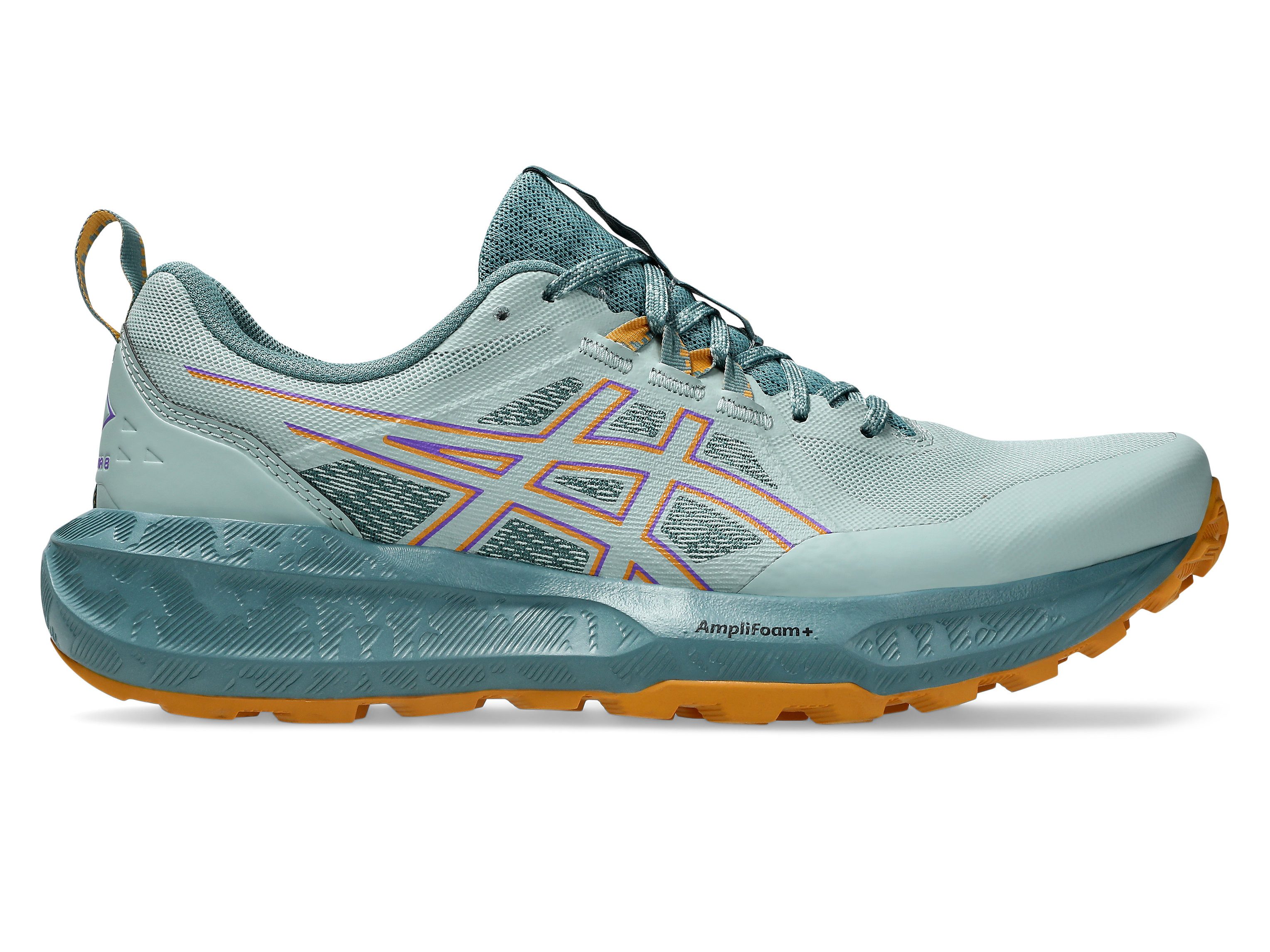 Asics GEL-SONOMA 8 Trailrunningschuh für anspruchsvolles Gelände, profiliertes Gummi-Laufsohlenmaterial