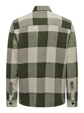 ONLY & SONS Langarmhemd ONSMILO LS CHECK OVERSHIRT NOOS