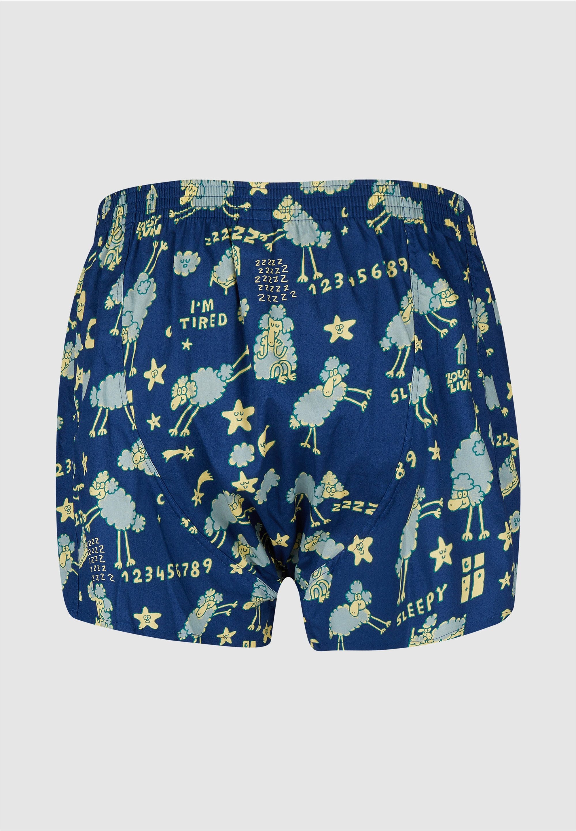 Lousy Livin Boxershorts 2Pack Boxershorts Sheep & Yoga mit lockerem Schnitt