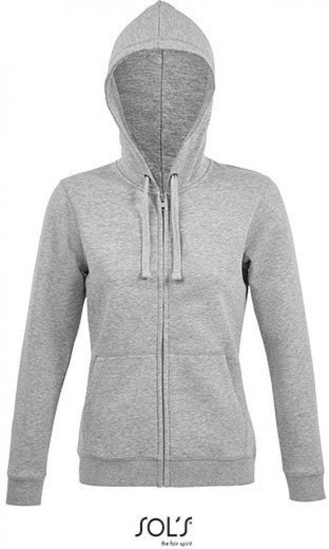 SOLS Kapuzensweatjacke Damen Jacke Women´s Zip Hoodie Spike