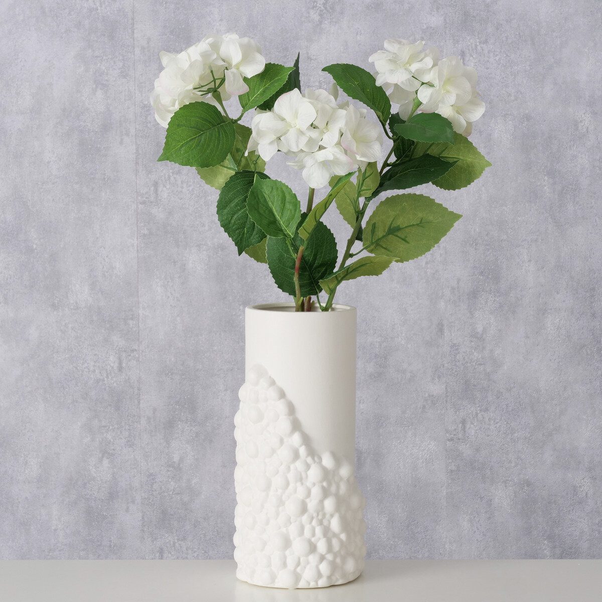 BOLTZE GRUPPE GmbH Dekovase Vase aus Ton matt BULE, 30,5 cm (einzeln)