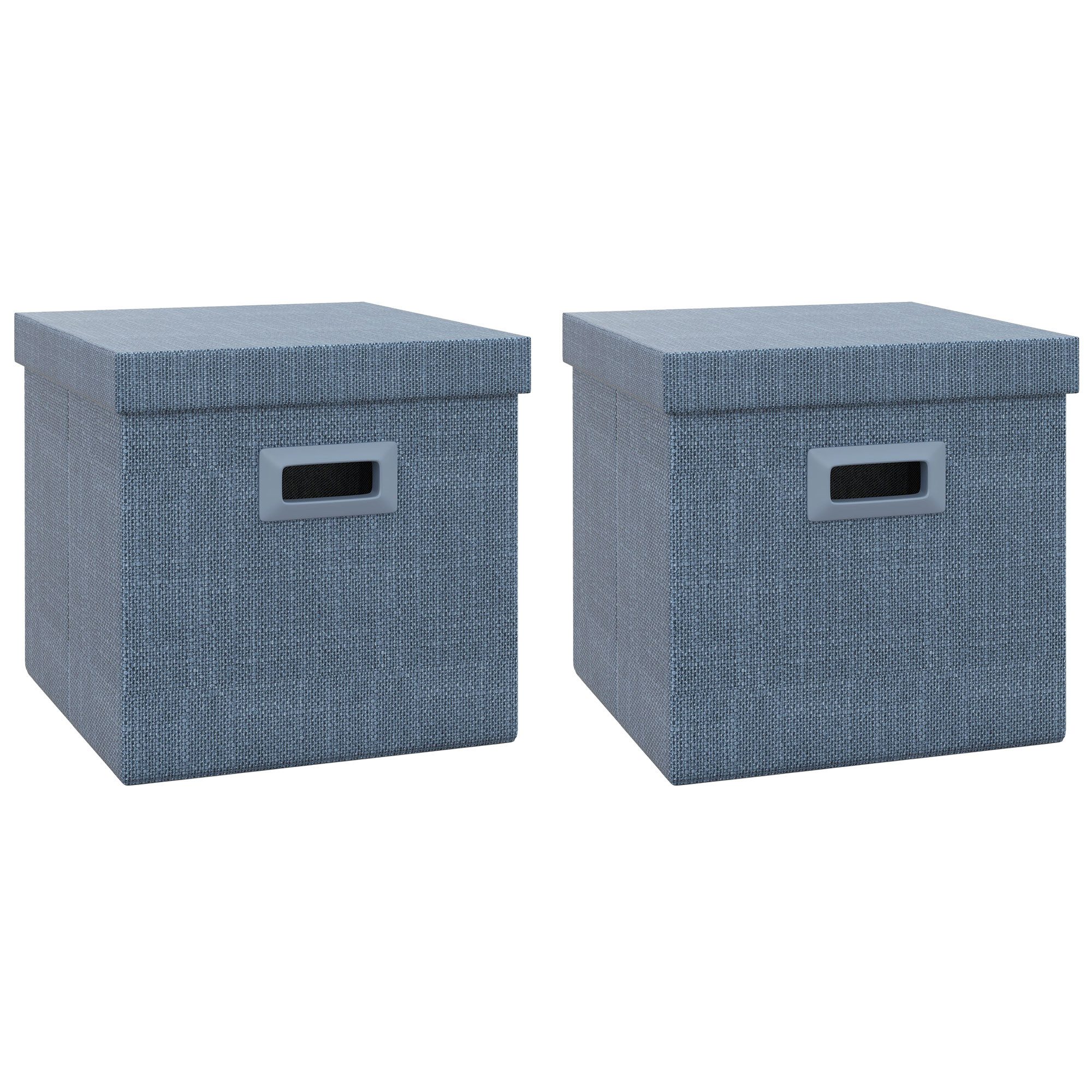 HOMCOM Truhe Faltbare Aufbewahrungsbox, 2er-Set (stapelbare günstig online kaufen
