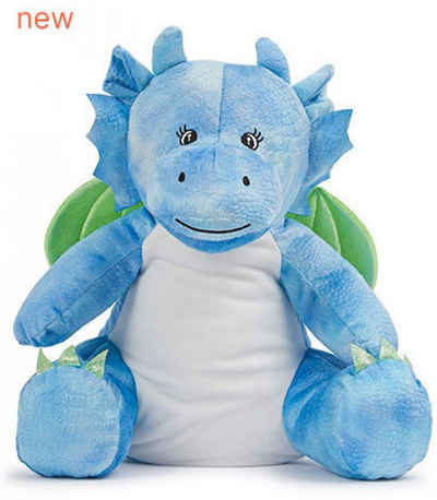 Mumbles Plüschfigur Zippie Blue Dragon One Size (39 cm)