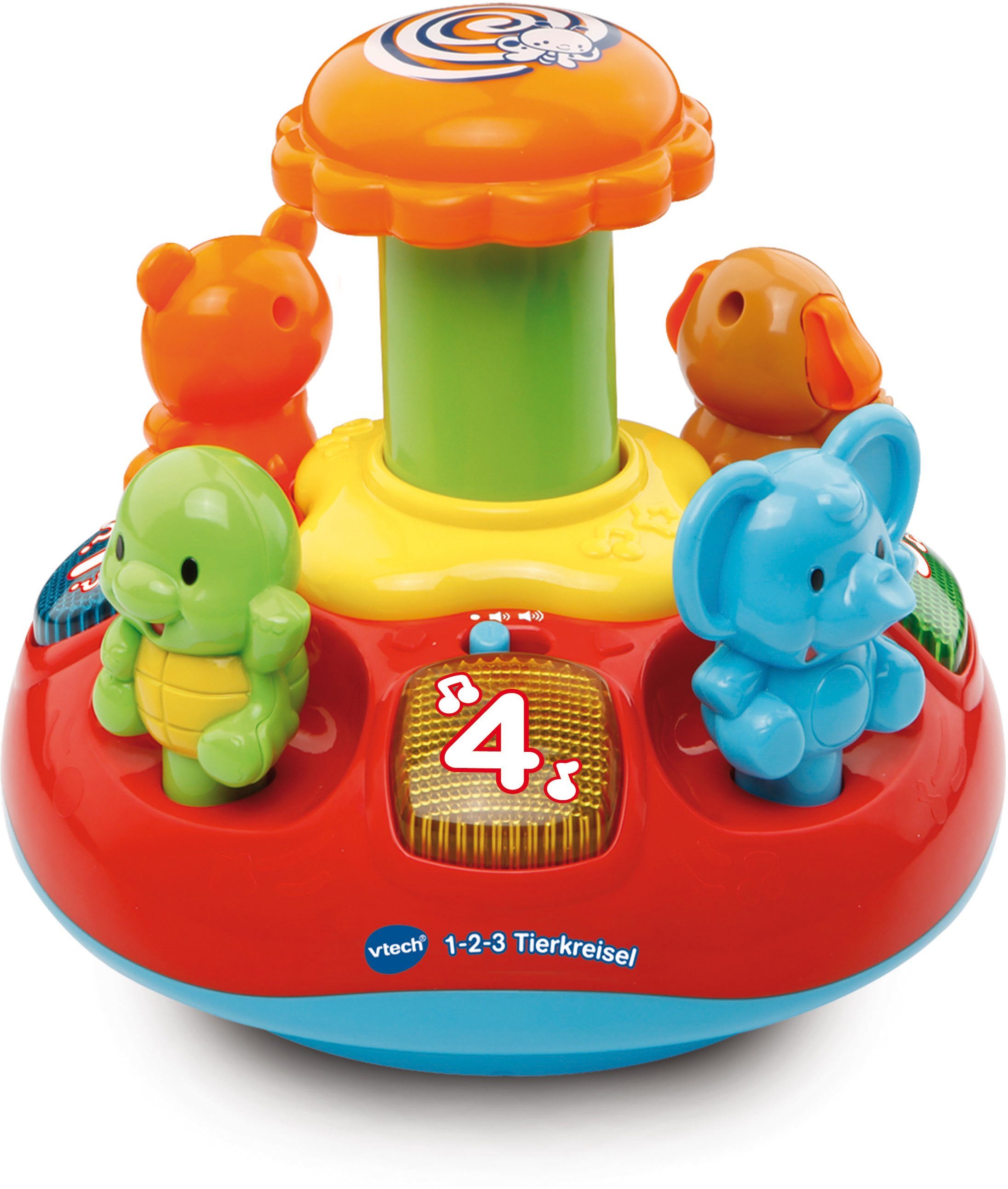 Vtech® Kreisel VTechBaby, 1, 2, 3 - Tierkreisel