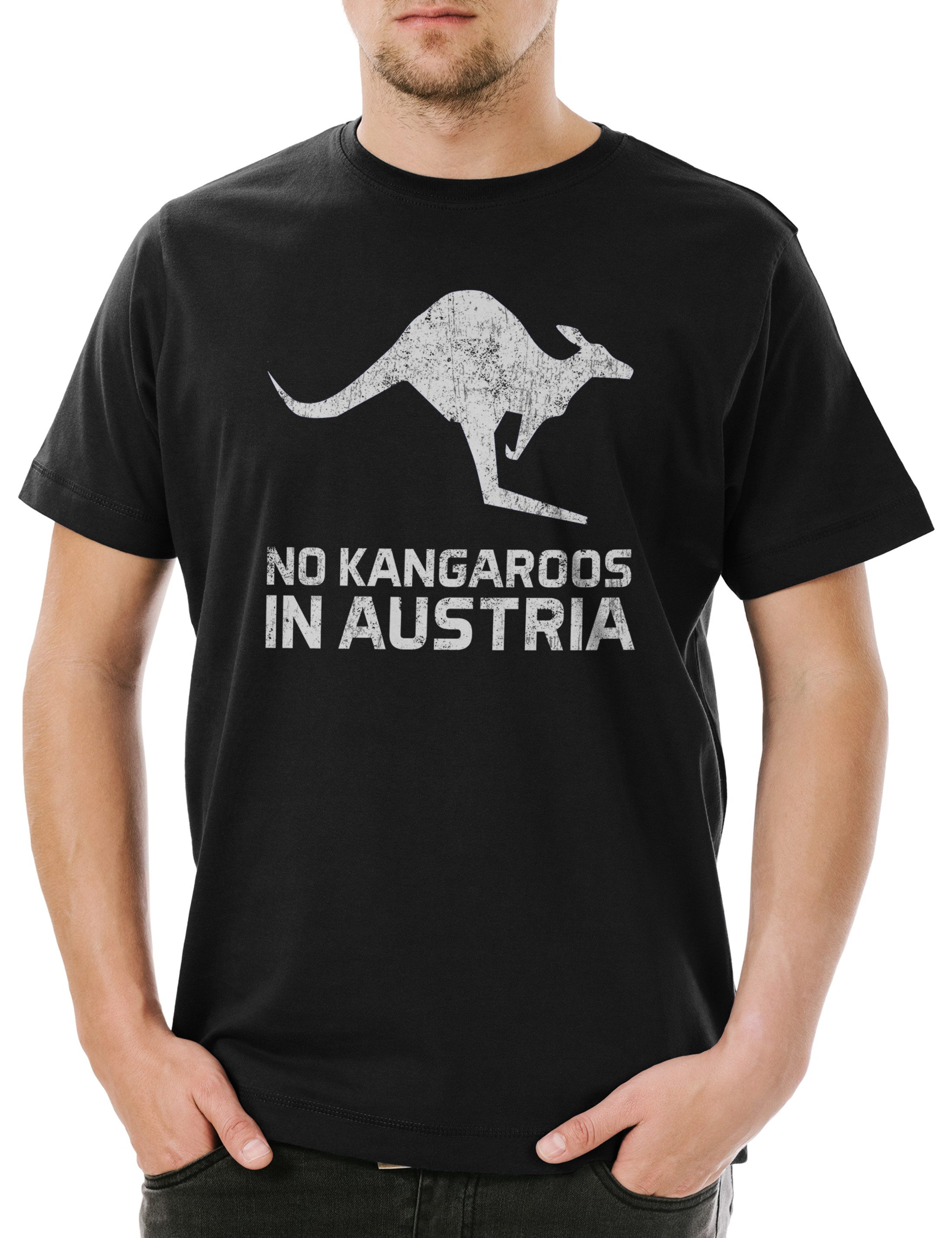 Urban Backwoods Print-Shirt No Kangaroos In günstig online kaufen