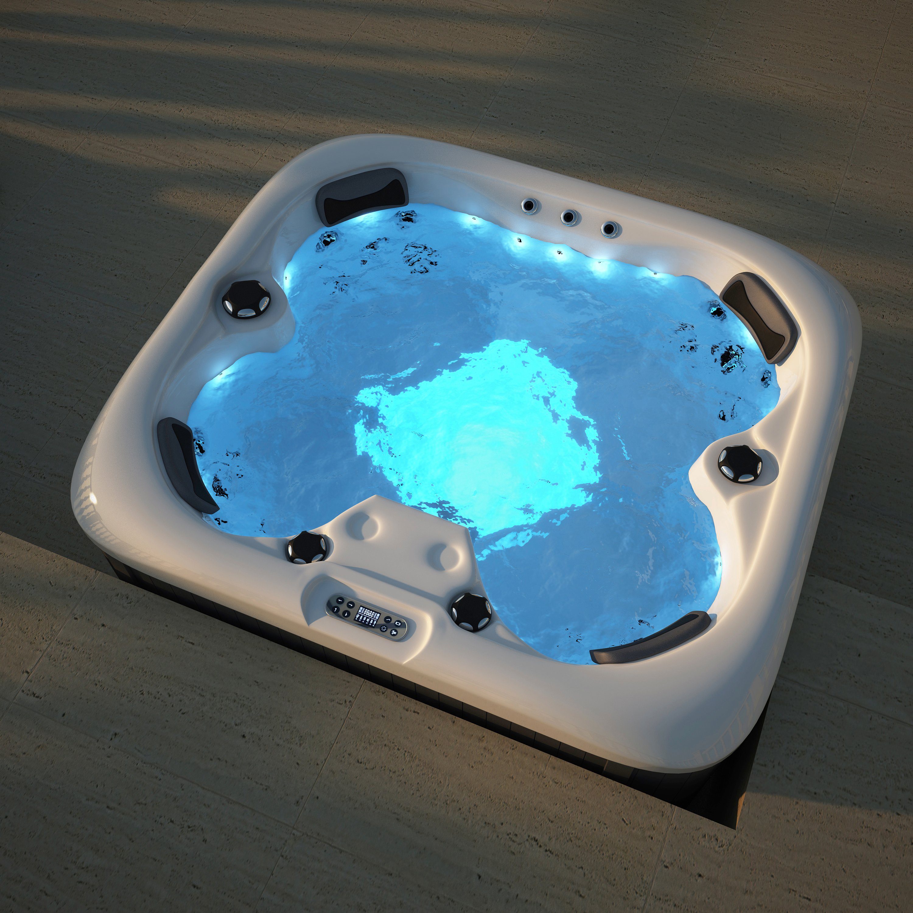 HOME DELUXE Whirlpool »Sea Star«, BxLxH: 160x180x79 cm online kaufen | OTTO