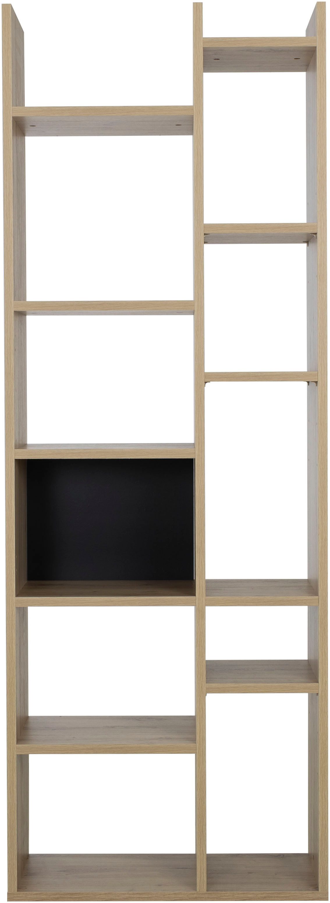 Gami Bücherregal CRAFT, Bücherregal mit 4 Regalböden und 6 Ablageflächen