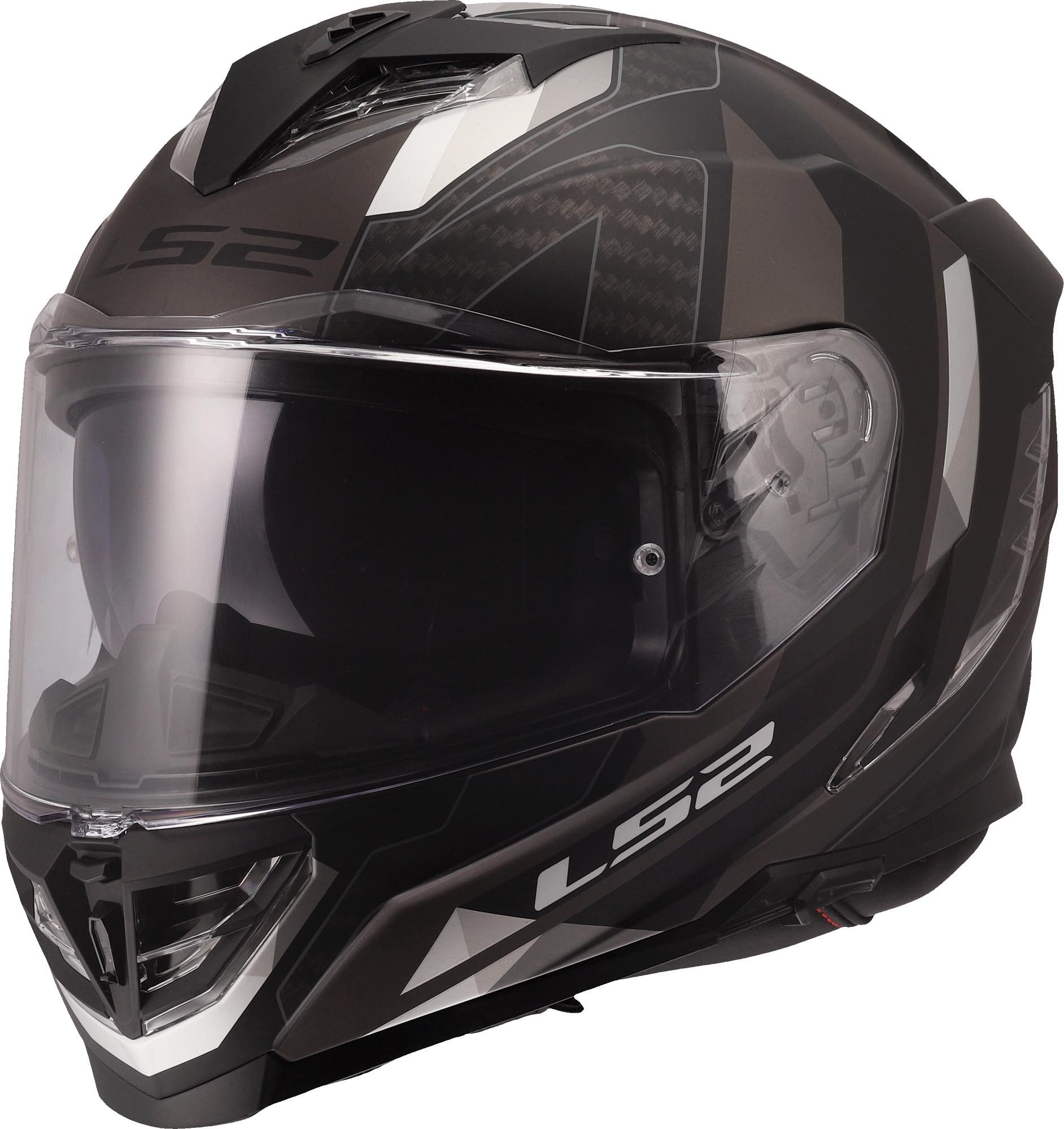 LS2 Motorradhelm FF818 Storm III Sporty Helm, Pinlockscheibe Enthalten