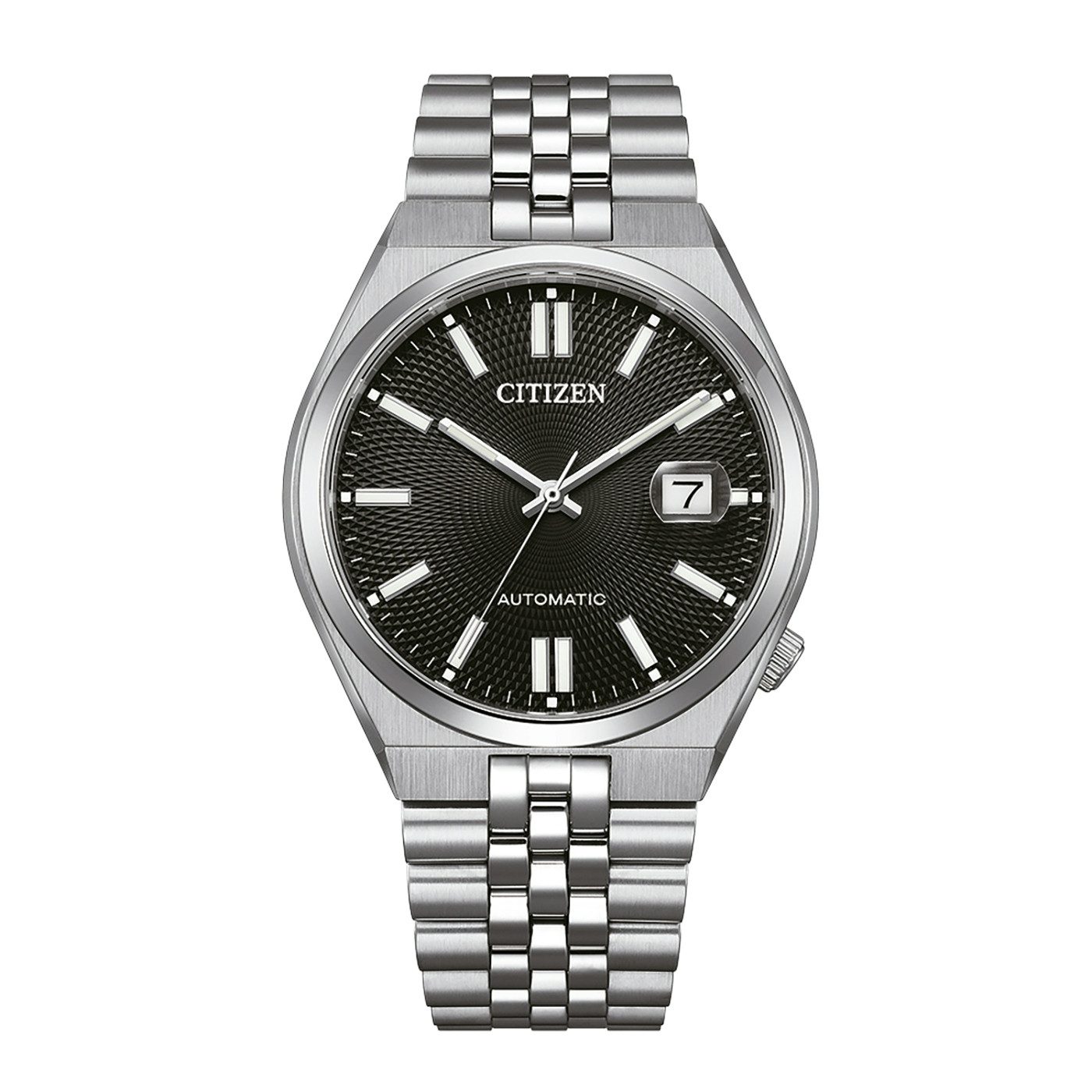 Citizen Automatikuhr TSUYOSA 60 H NK0020-55E, Armbanduhr, Damenuhr, Herrenuhr, Mechanische Uhr, Edelstahlarmband