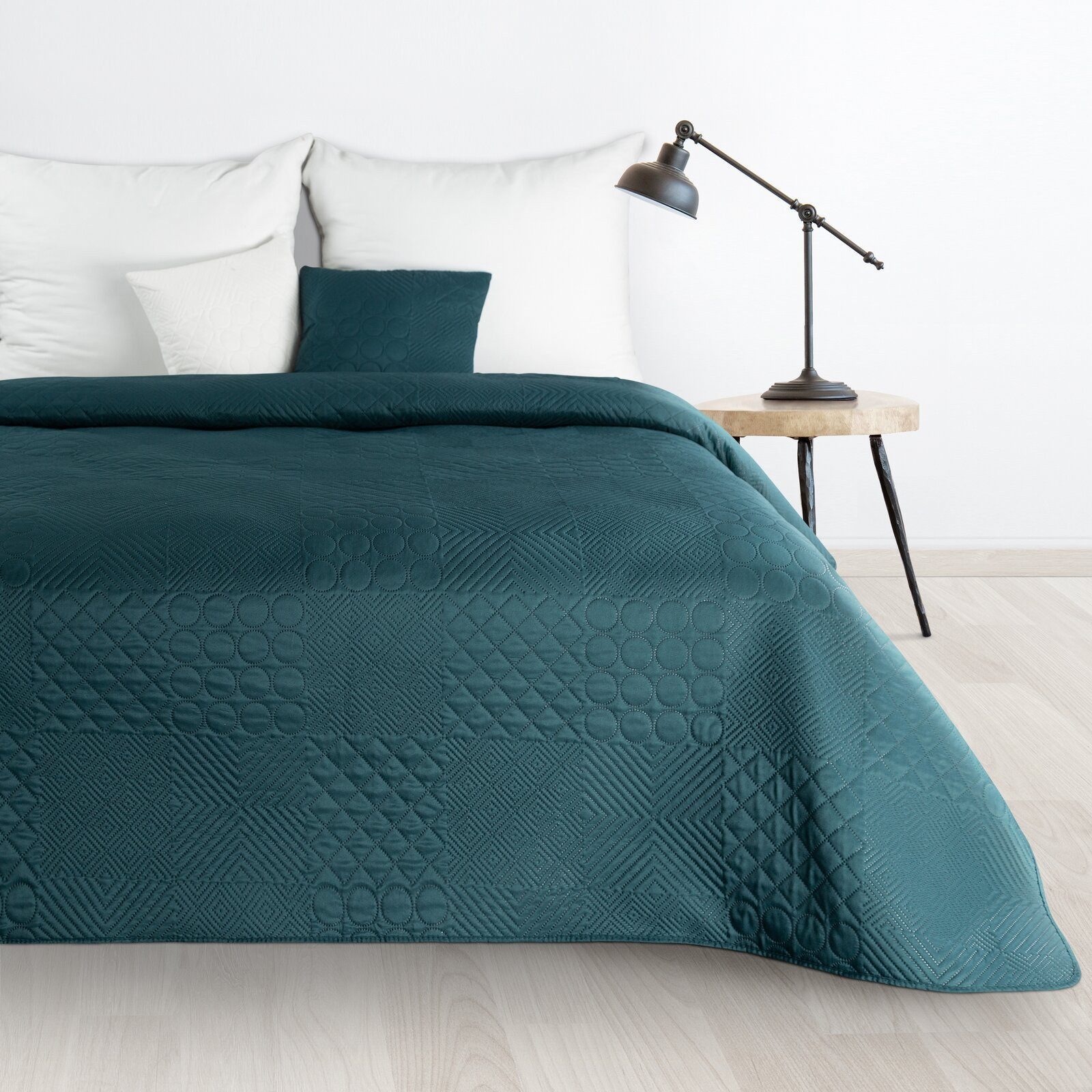 Design91 Bettüberwurf Zweiseitige Decke, dekorative Decke ganzjährige ...