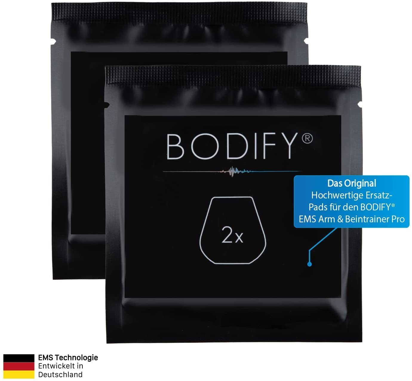 BODIFY EMS-Arm-Trainer Ersatz-Pads 2er-Set (Ohne Controller) für EMS Arm & Bein Trainer Pro, (2-tlg)