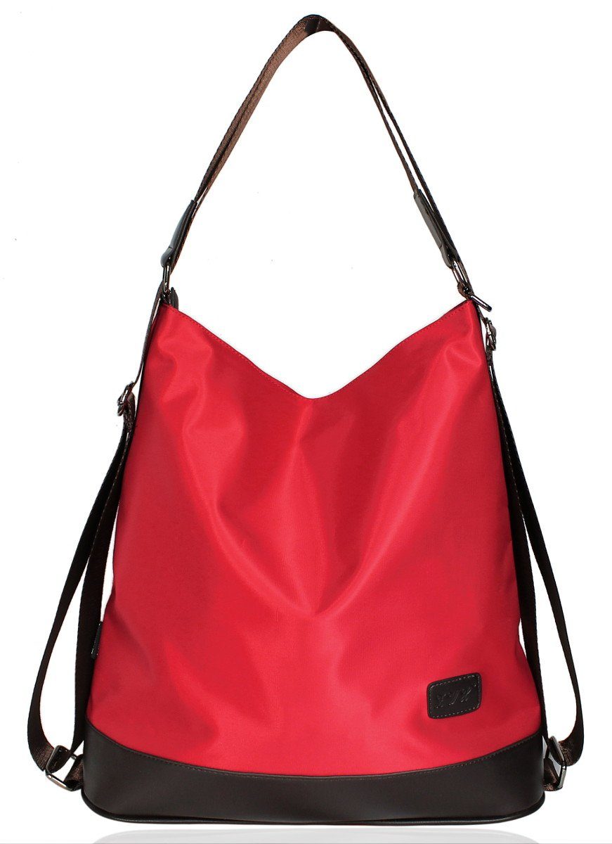 dy_mode Schultertasche Damen Schultertasche Rucksack 2 in 1 Multifunktion Handtasche