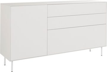 LeGer Home by Lena Gercke Sideboard Essentials, Breite: 167cm, MDF lackiert, Push-to-open-Funktion