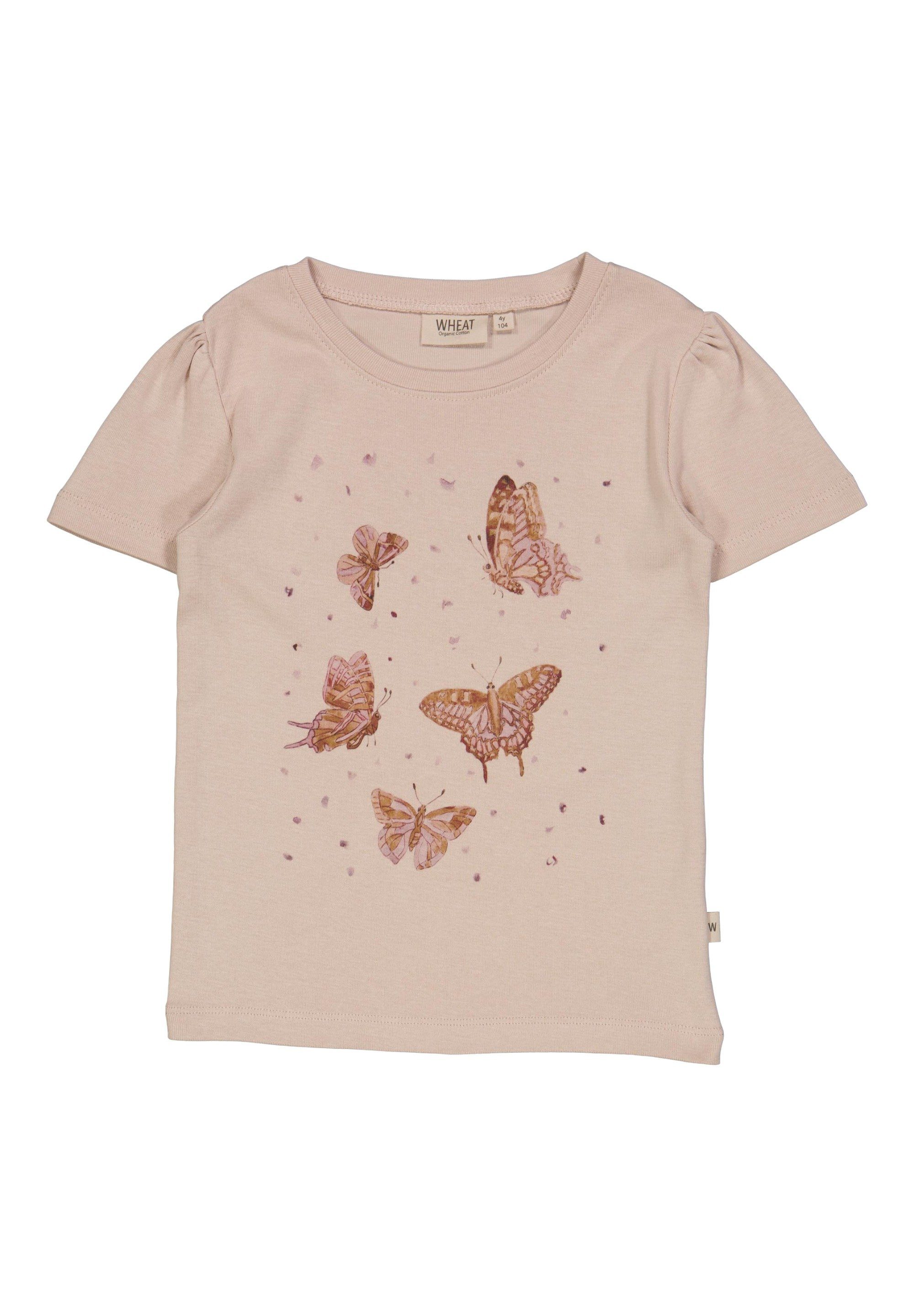 / WHEAT T-Shirt Schmetterlinge nachhaltig Dänisches Design