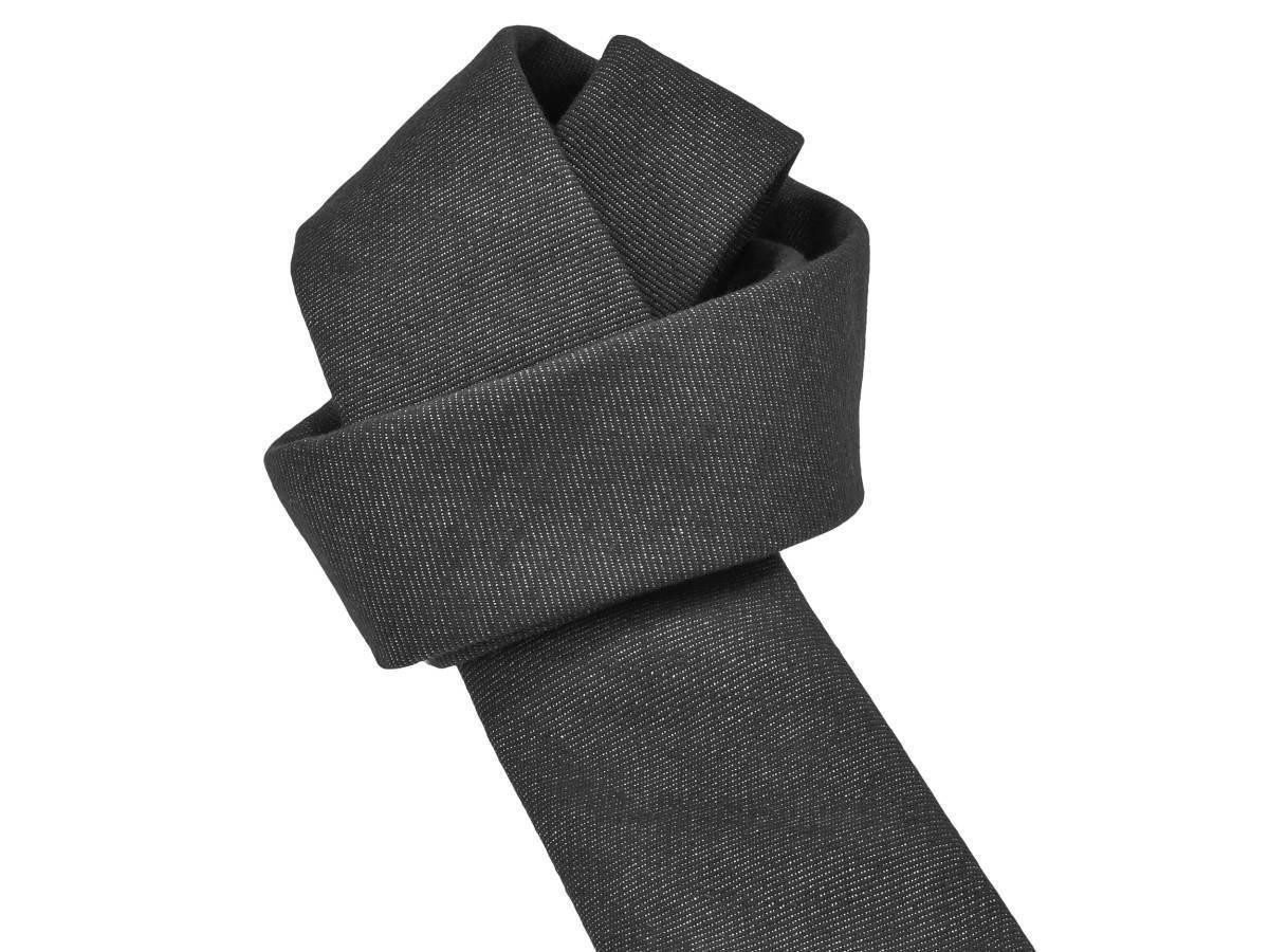 Sir Redman Krawatte "Work" Denim 6,5cm für Herren und Damen trendiger Denim Look für Gastro und Service, 6,5cm breit, 144cm lang