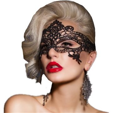 Juoungle Verkleidungsmaske Damen Spitze Maske, sexy Spitze Schwarz Augenmaske Maskerade Maske