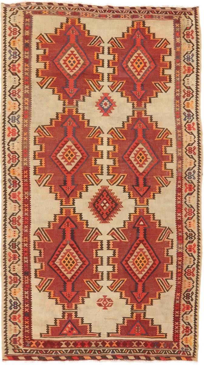 Trading, Kelim Antik Orientteppich, Handgewebter 166x305 4 Fars Höhe: mm rechteckig, Nain Orientteppich Azerbaijan