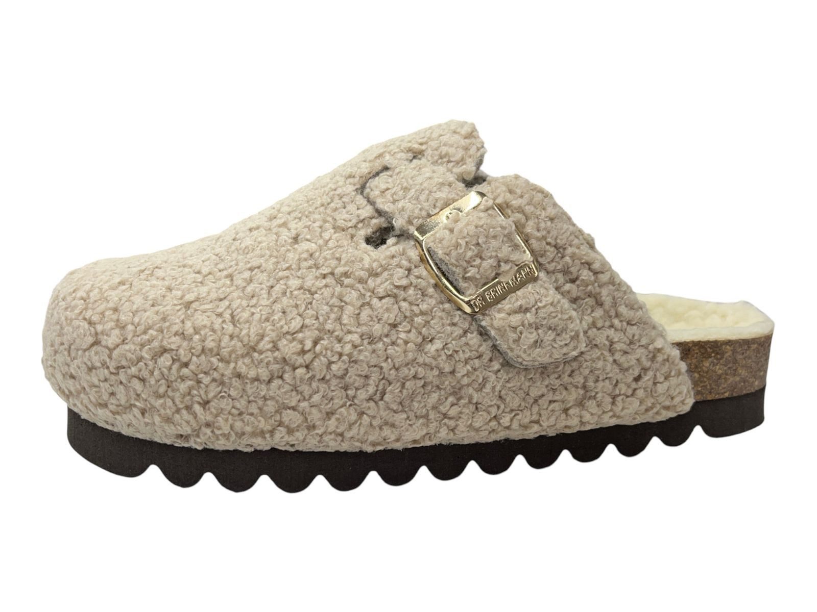 Dr. Brinkmann Dr. Brinkmann Damen Pantoffel 320711-08 beige Hausschuh