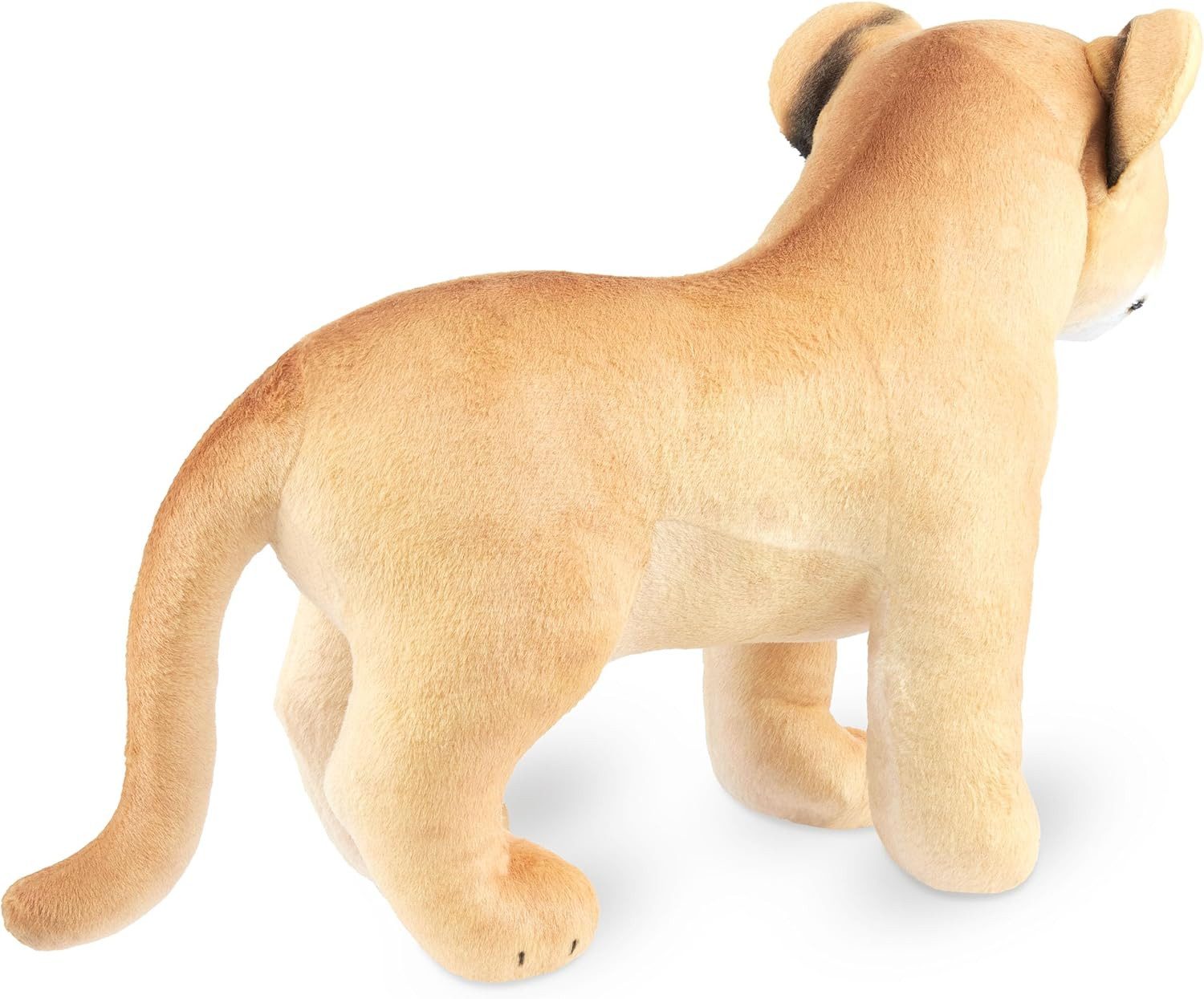 BRUBAKER Kuscheltier Löwe - 30 cm Stofftier - Baby Plüschtier (1-St., Raubkatze Stehend), Kinder Plüsch Spielzeug